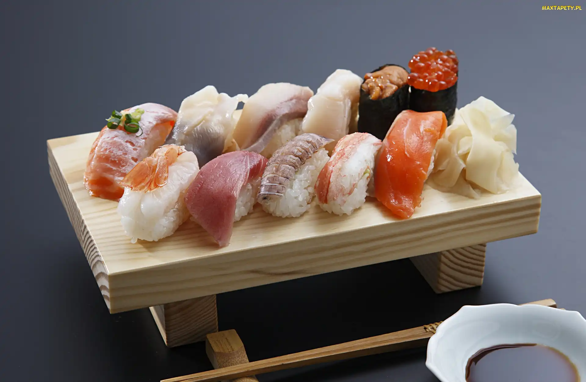 Sushi, Sojowy, Sos, Deska