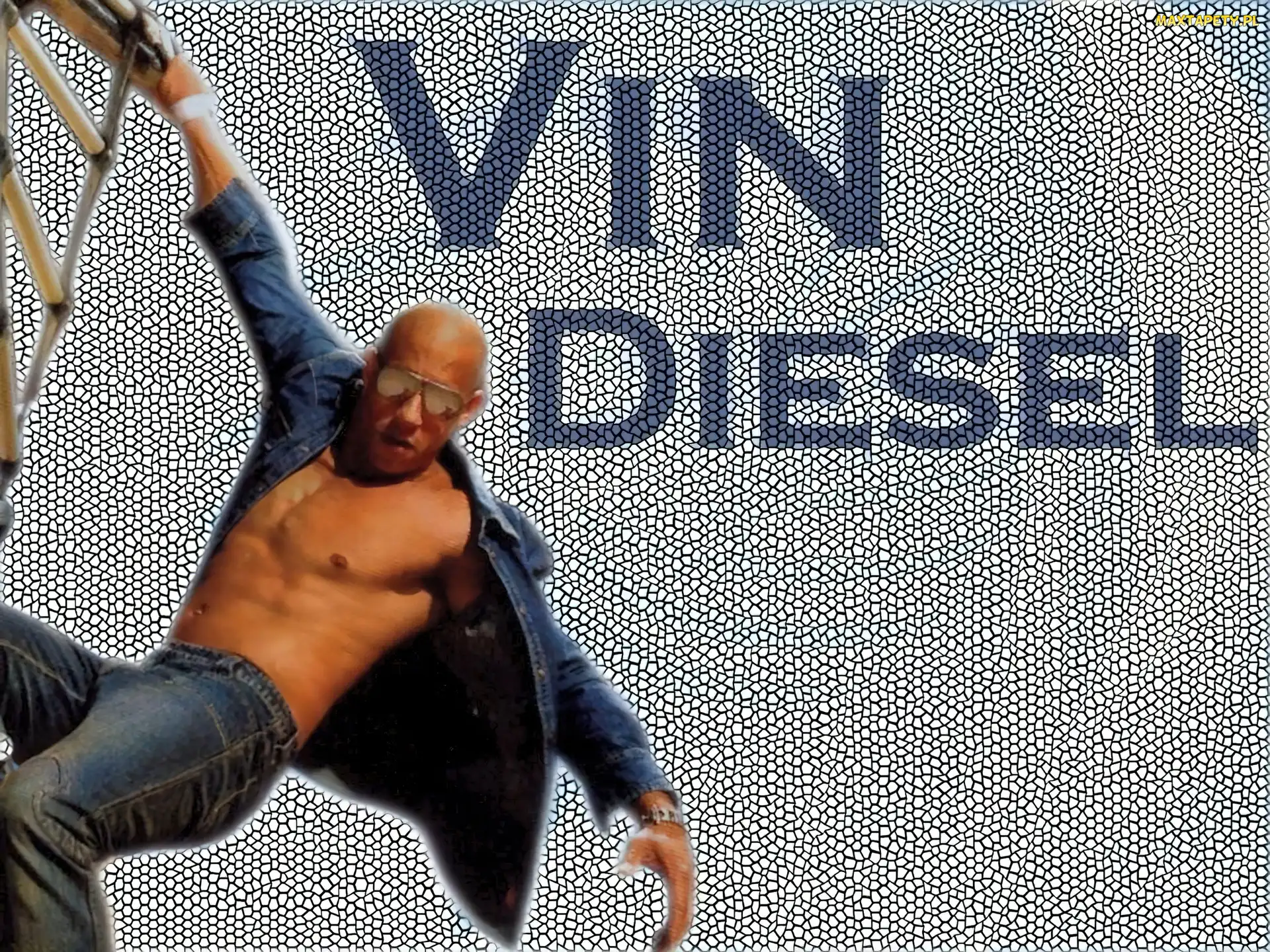 Vin Diesel, okulary