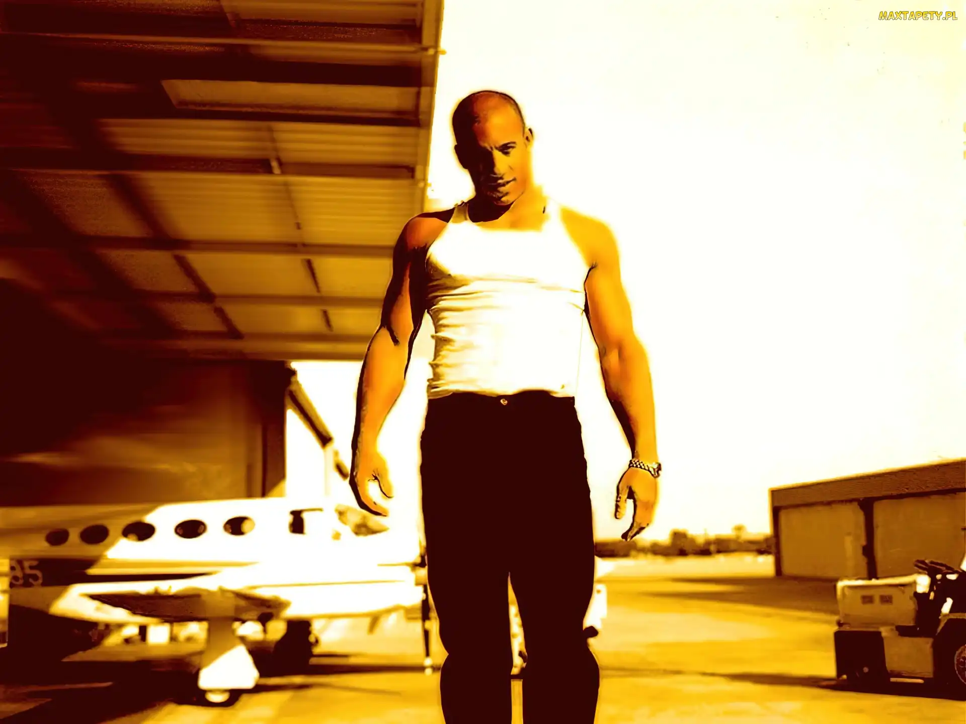 biała koszulka, Vin Diesel