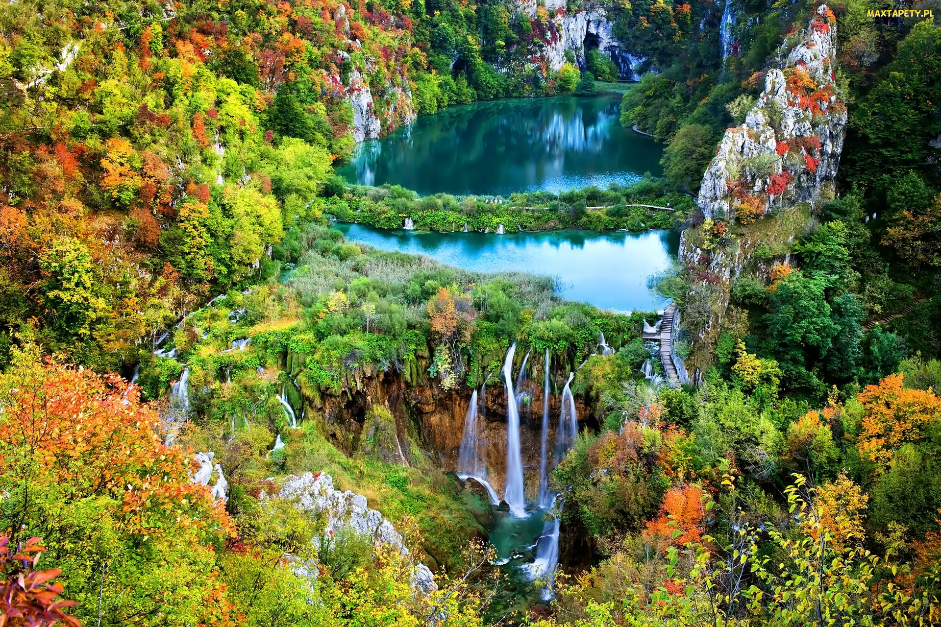 Park Narodowy, Jesień, Plitvice
