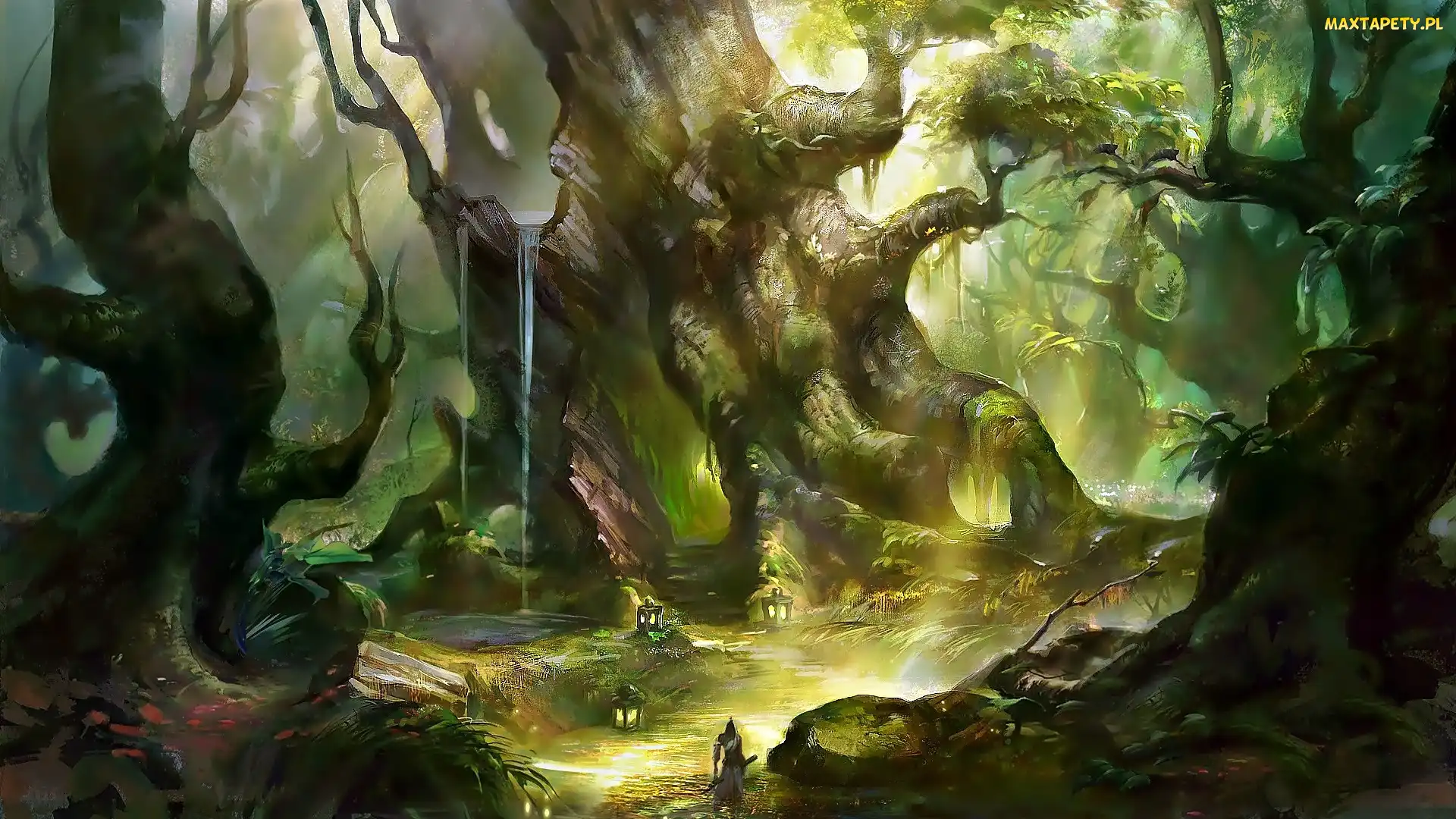 Tajemniczy, Las, Fantasy