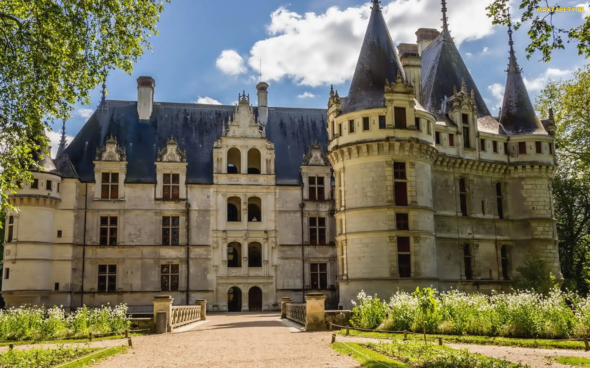 Azay-le-Rideau, Zamek, Francja
