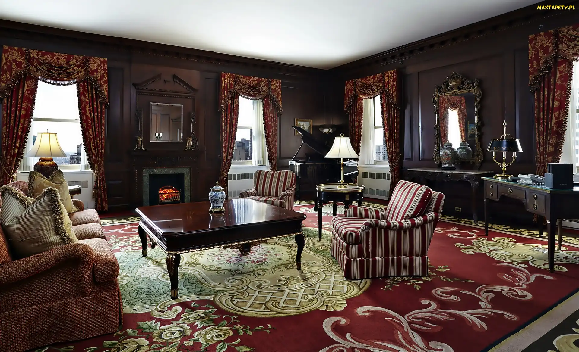Hotel, Nowy York, Astoria, Waldorf, Apartament
