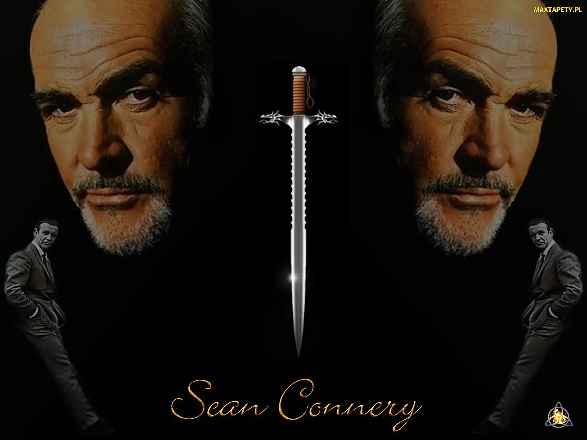 miecz, twarze, Sean Connery