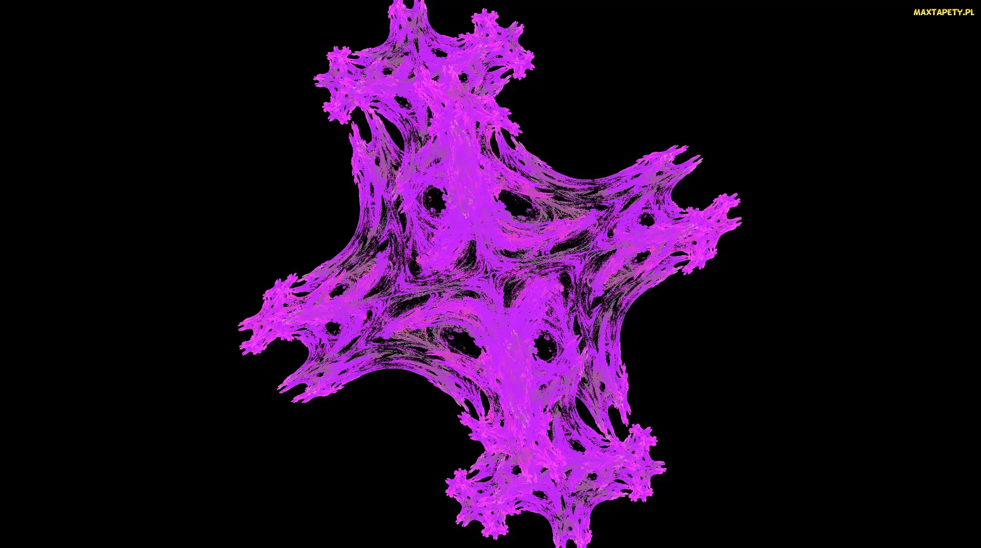 Fioletowa, Abstrakcja