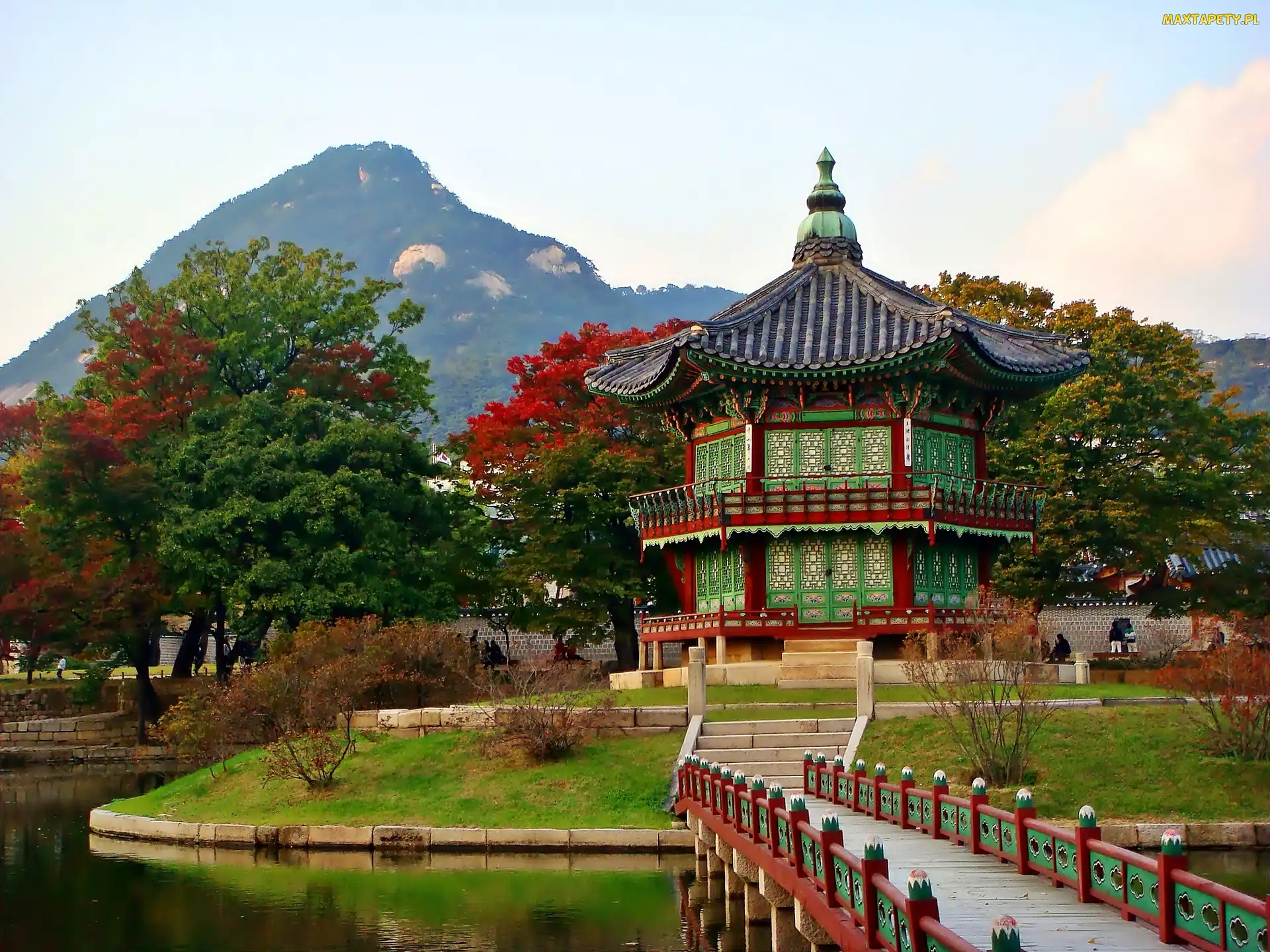 Seul, Park, Pałac, Gyeongbok