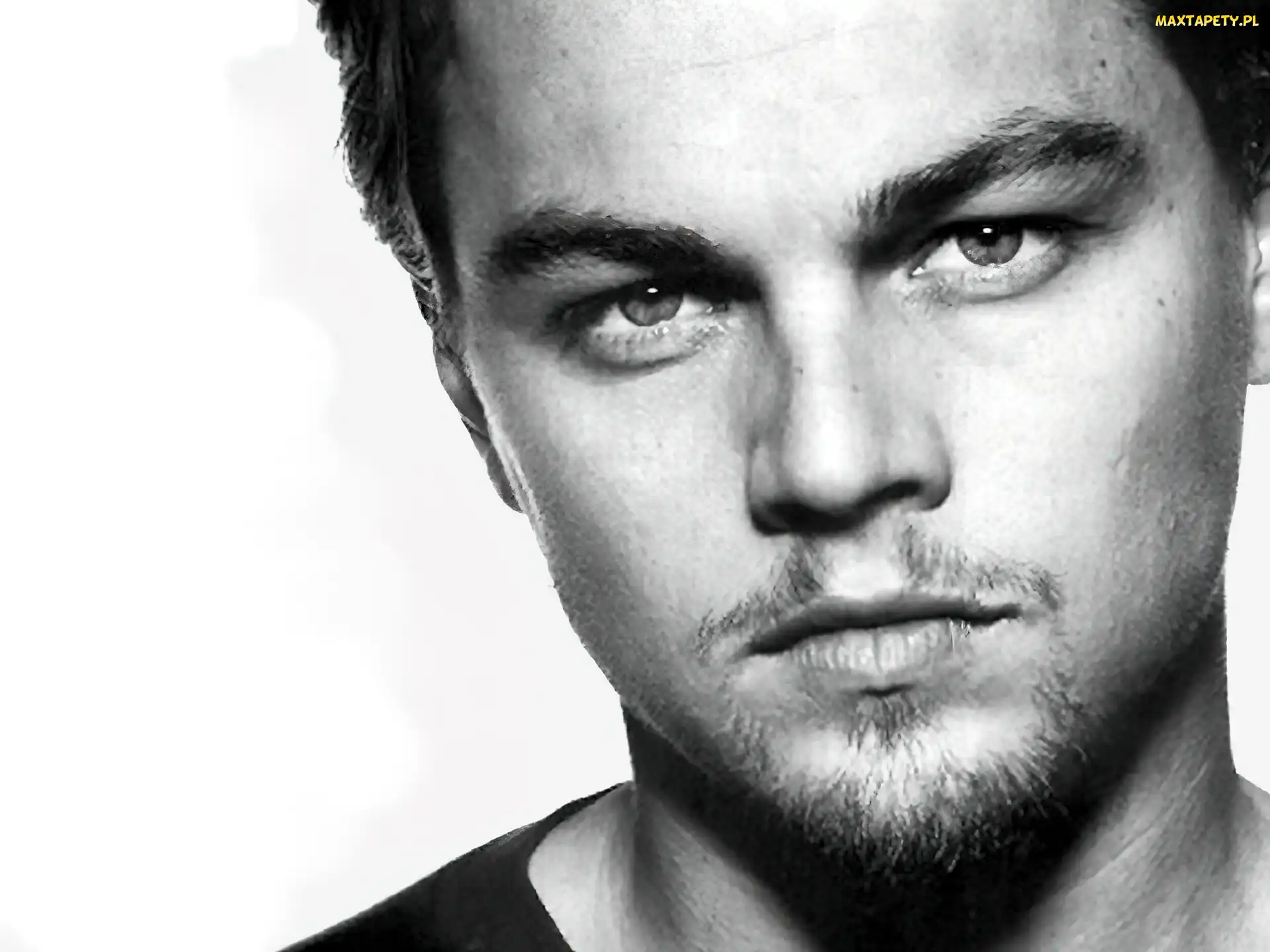 jasne oczy, bródka, Leonardo DiCaprio