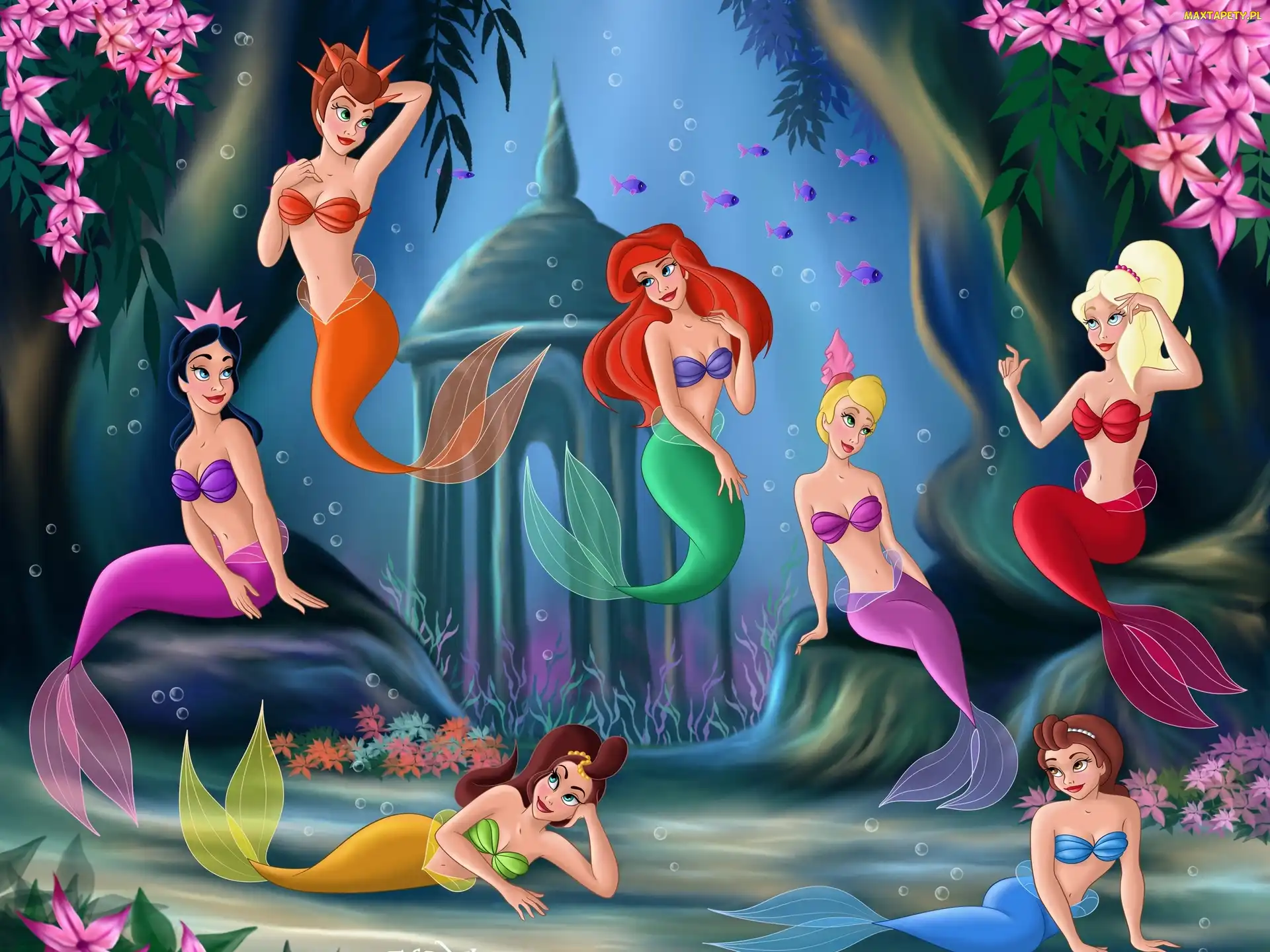 The Little Mermaid, Mała Syrenka, Bajka, Disney