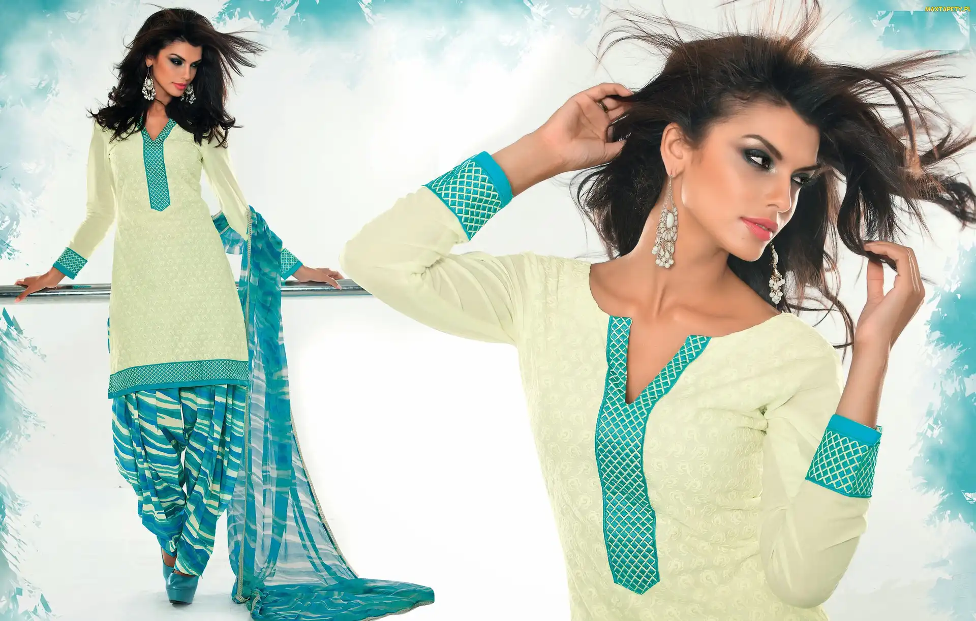 Salwar, Kameez, Kobieta