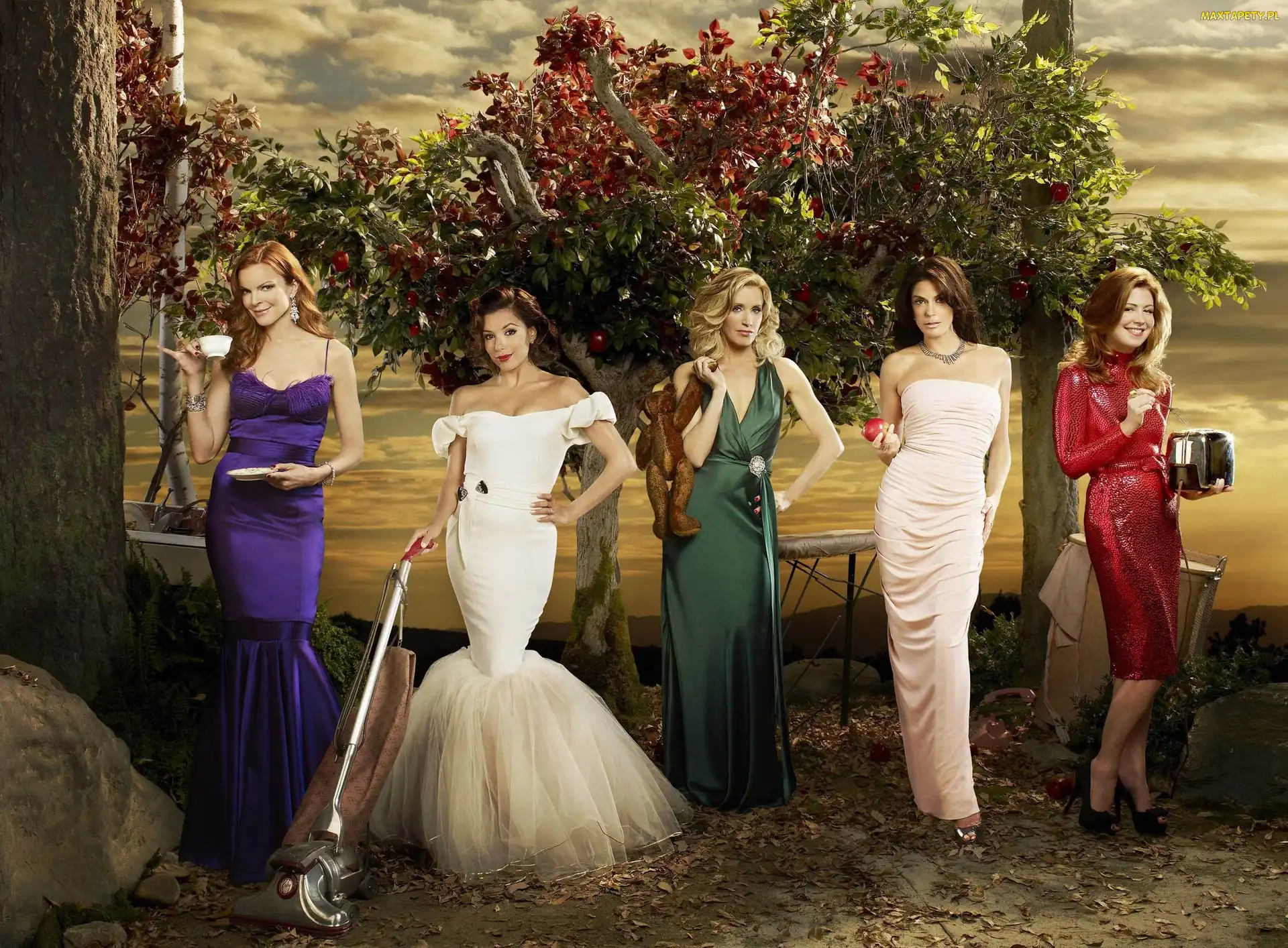 Teri Hatcher, Nicollette Sheridan, Desperate Housewives, Felicity Huffman, Eva Longoria, Gotowe na wszystko, Marcia Cross