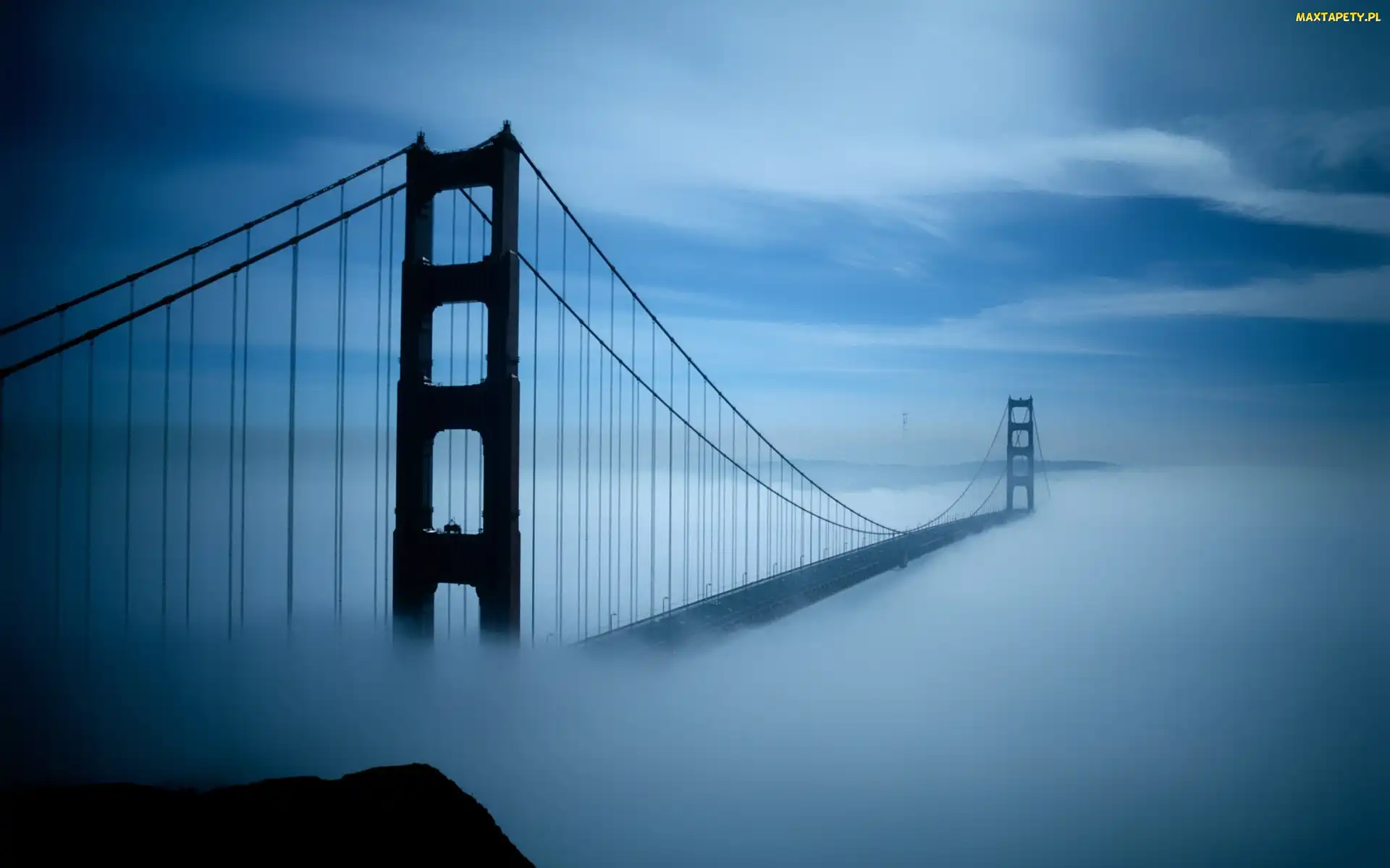 Most, San Fancisco, Mgła, Golden Gate
