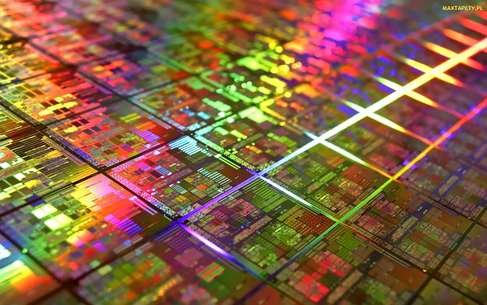 Kolorowe, Elektronika, Procesor, Hardware, Wnętrze, Technologia