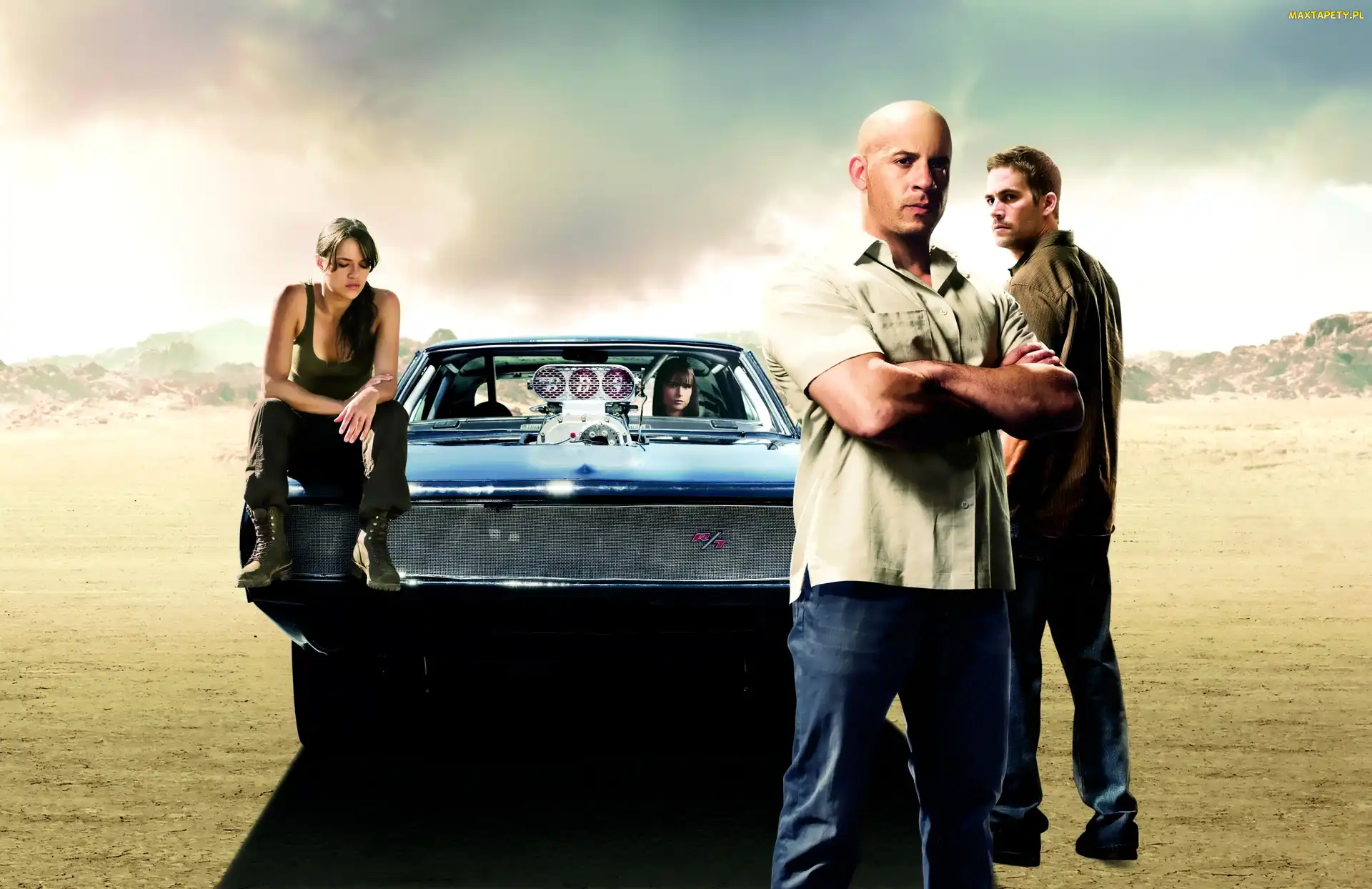 Aktorzy, Michelle Rodriguez, Paul Walker, Vin Diesel, Szybcy i wściekli