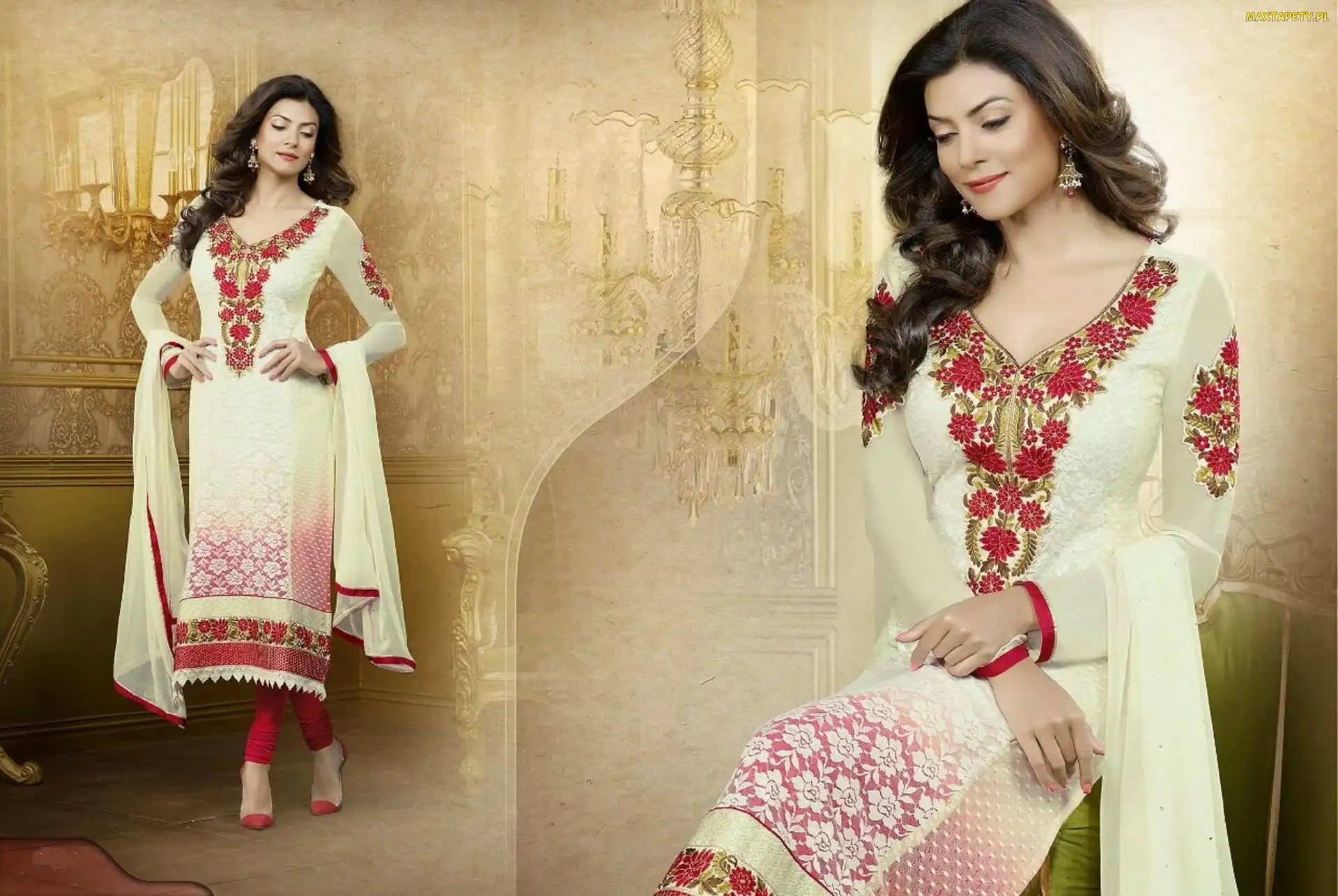 Kameez, Salwar, Aktorka, Kobieta, Bollywood, Strój