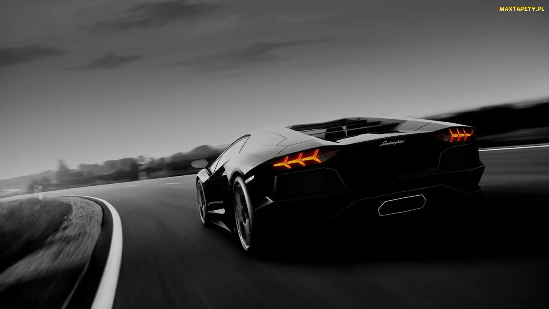 Murcielago, Lamborghini, Czarny, Samochód
