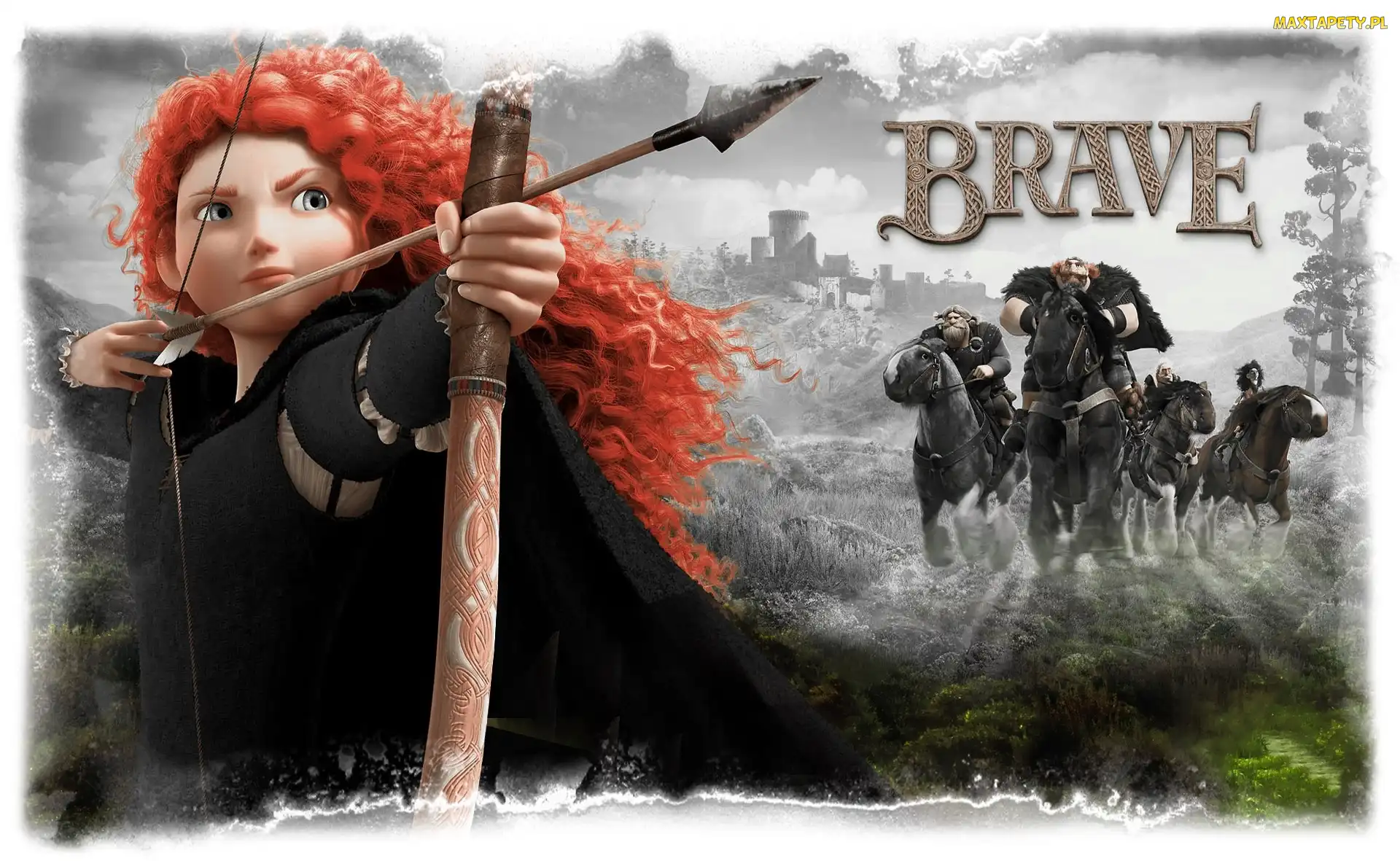 Merida waleczna, Bajka, Postać, Brave