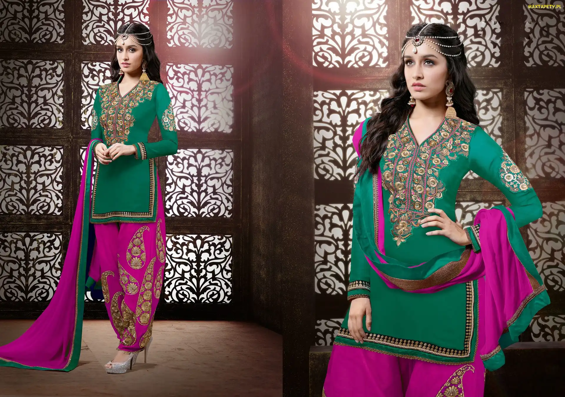 Strój, Biżuteria, Kameez, Salwar, Kobieta