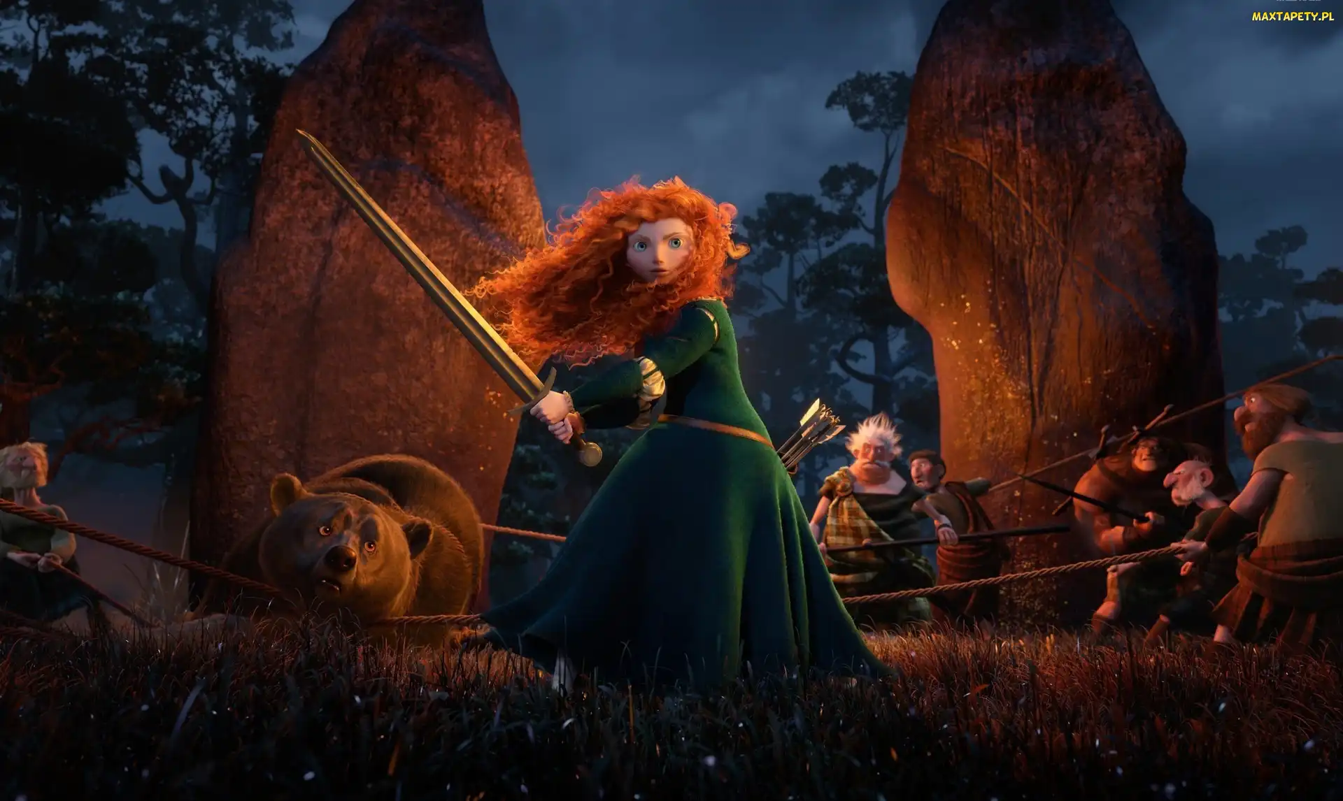 Merida waleczna, Brave, Bajka