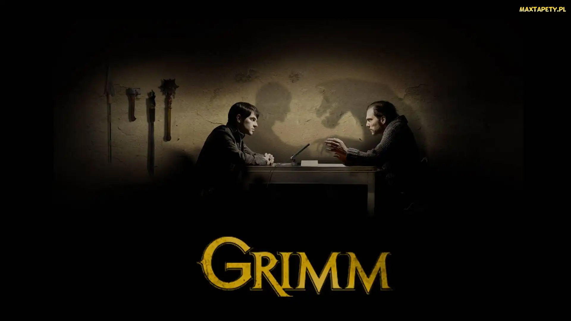 Stół, Mężczyźni, Serial, Grimm