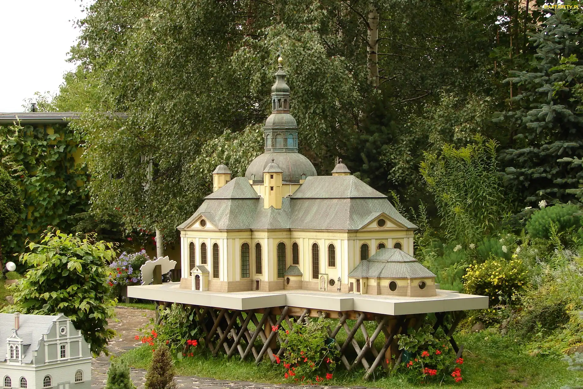 Kościół, Kowary, Park, Miniatur