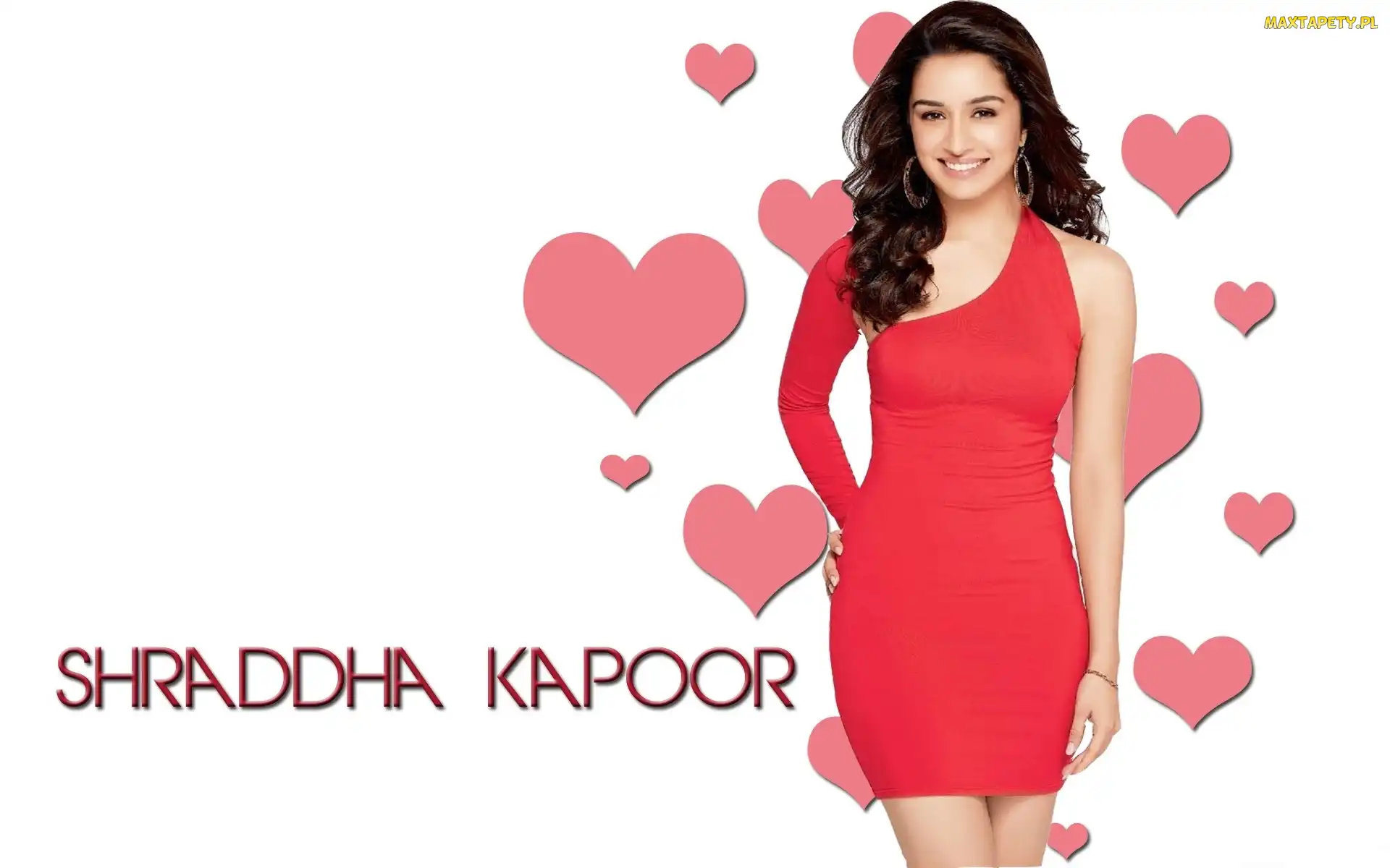 Kobieta, Aktorka, Serduszka, Shraddha, Kapoor, Bollywood