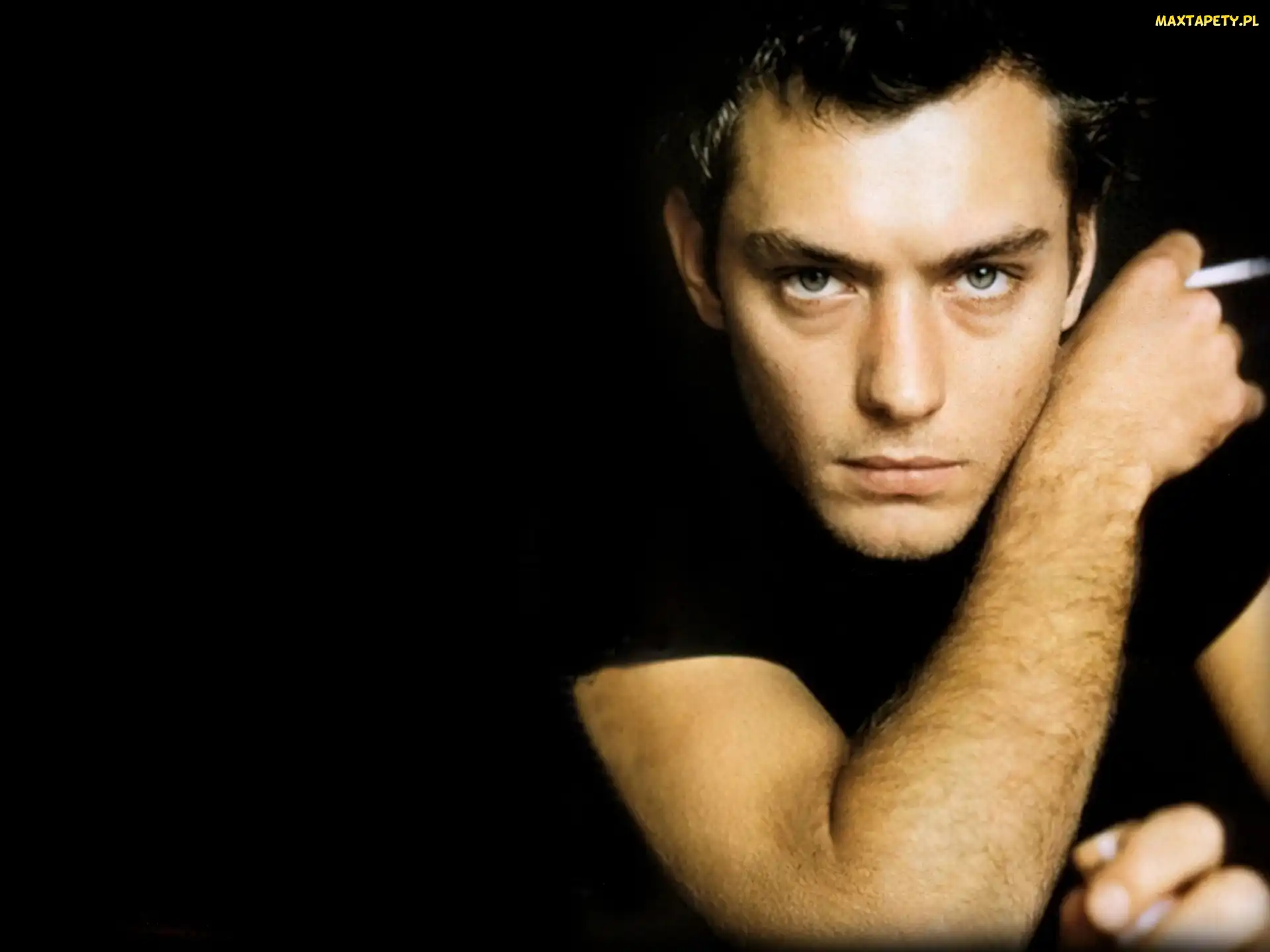 twarz, ręka, Jude Law