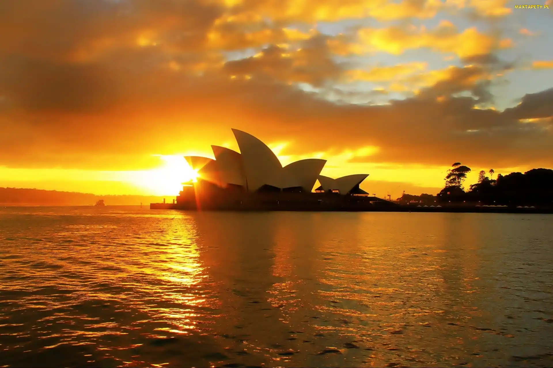 Zachód Słońca, Sydney Opera House, Australia, Sydney