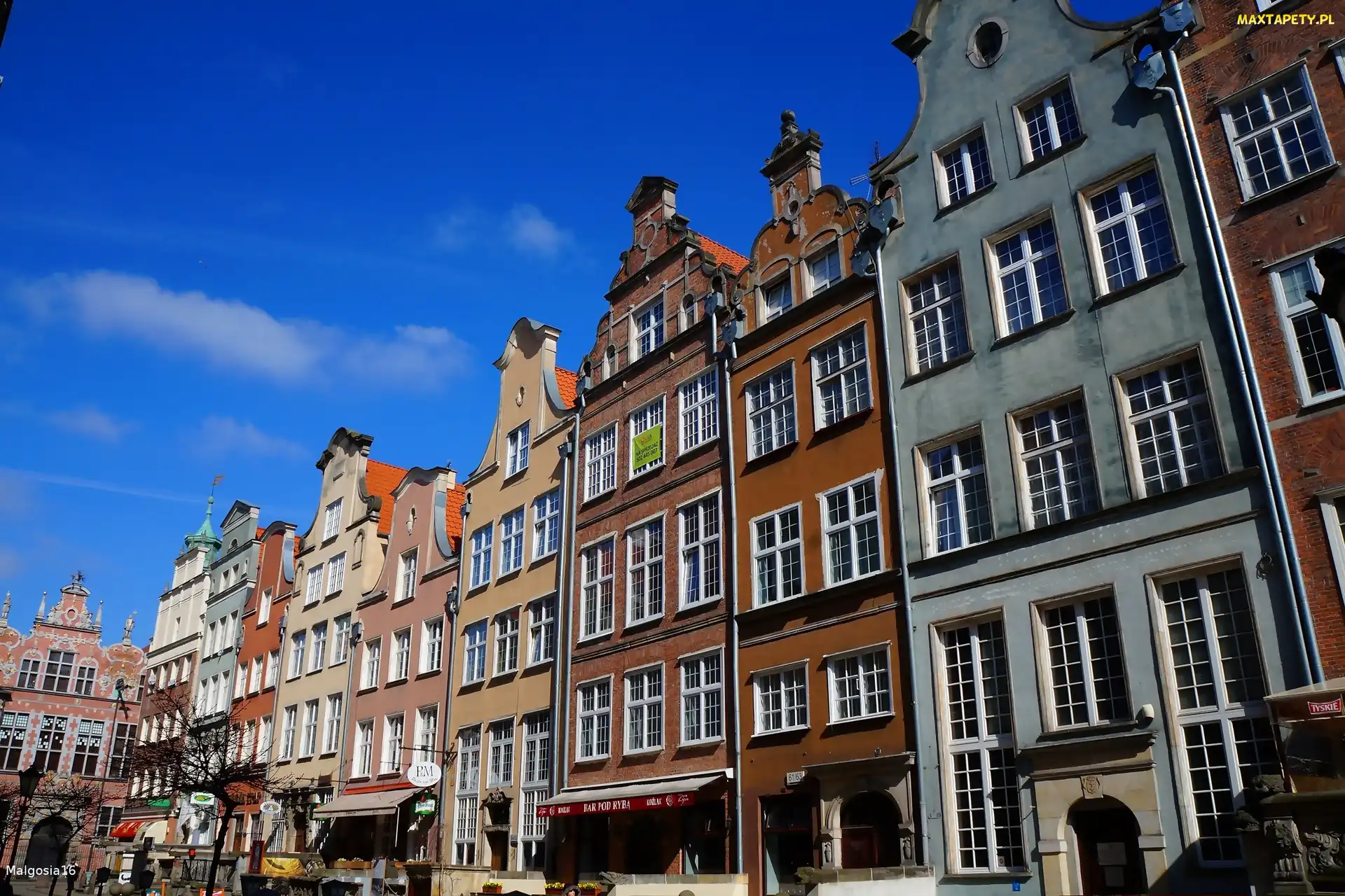 Gdańsk, Stare Miasto, Kamienice