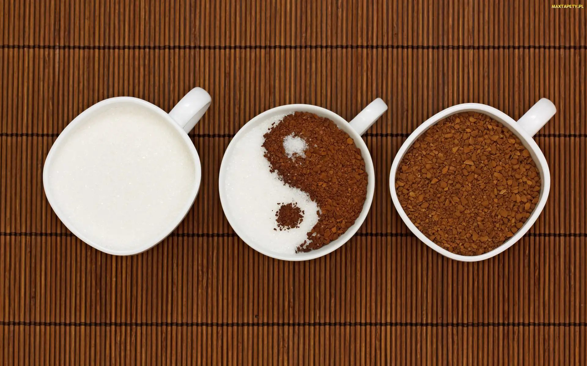 Yin-Yang, Symbol Jin-Jang, Kawa, Cukier