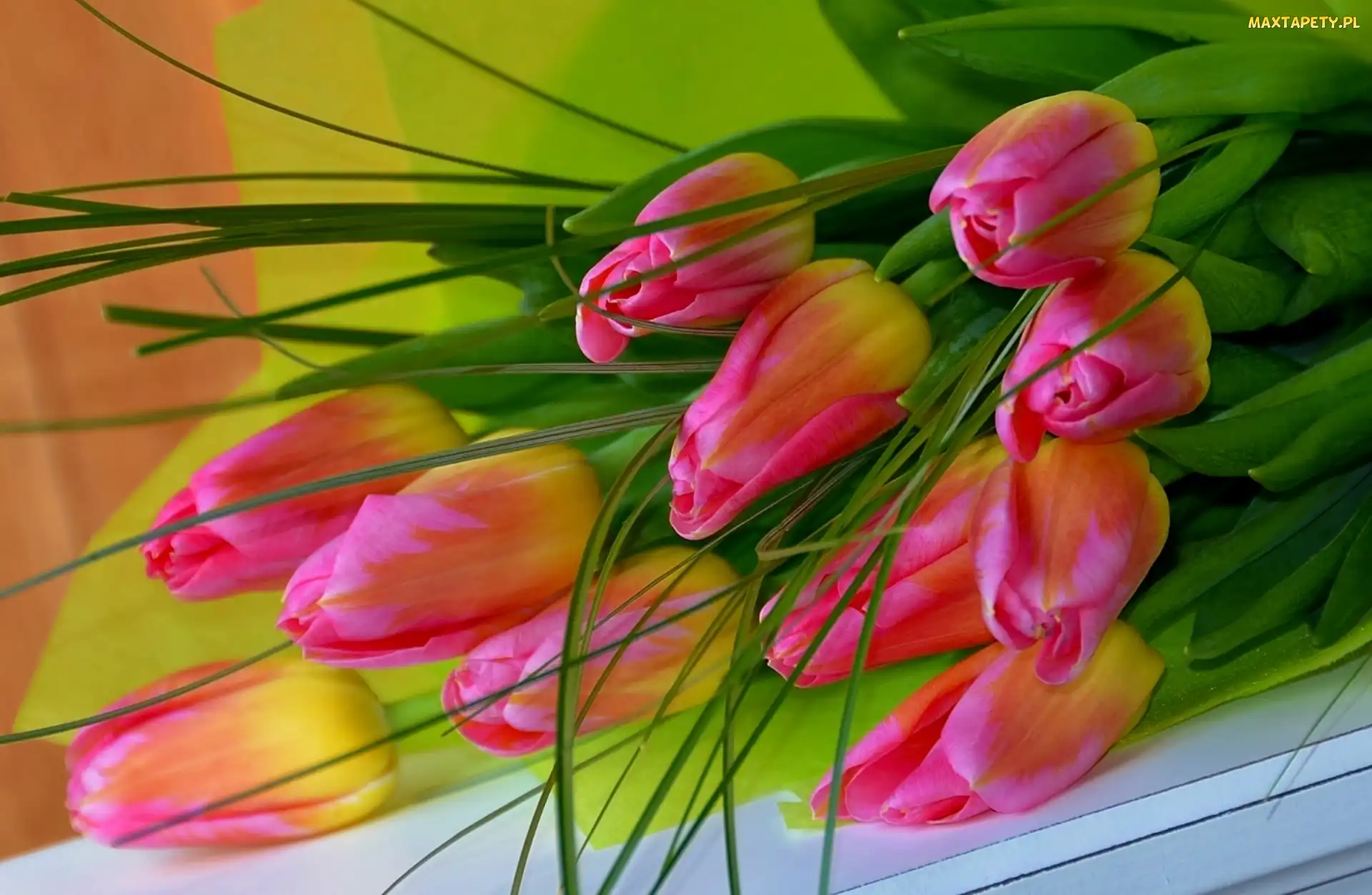 Tulipany, Bukiet