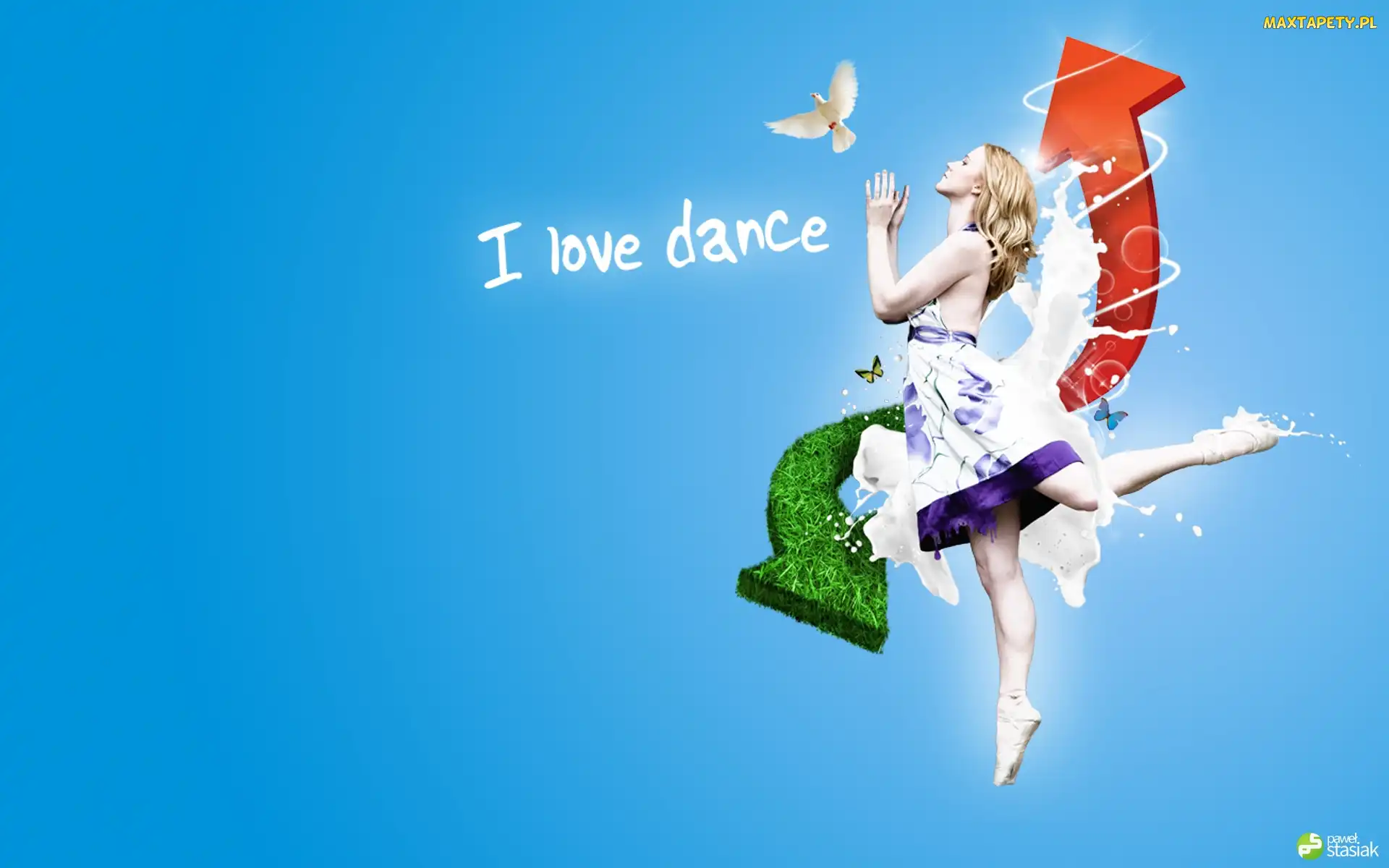 Taniec, Kobieta, I love dance