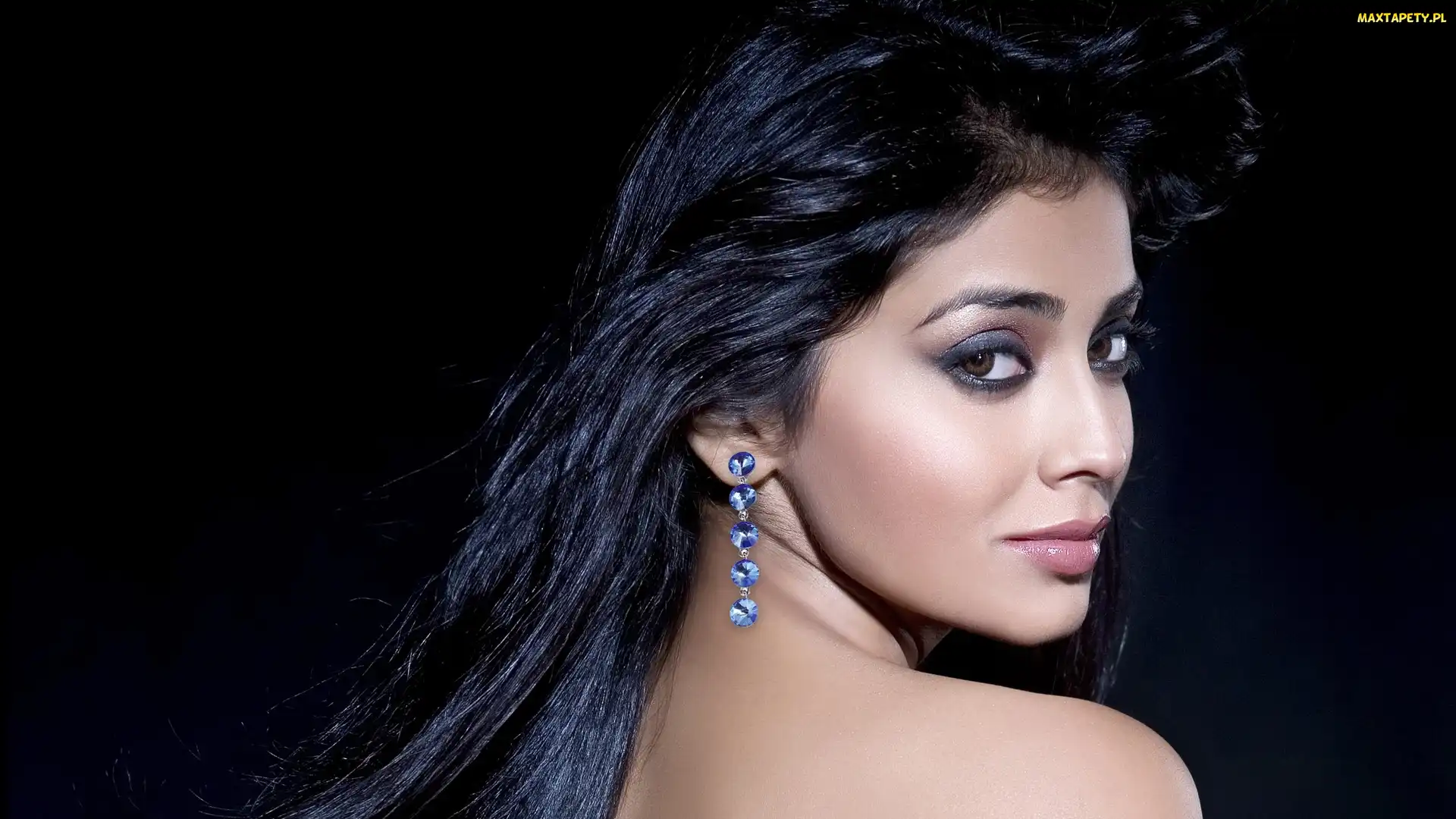 Kobieta, Shriya Saran, Biżuteria, Makijaż