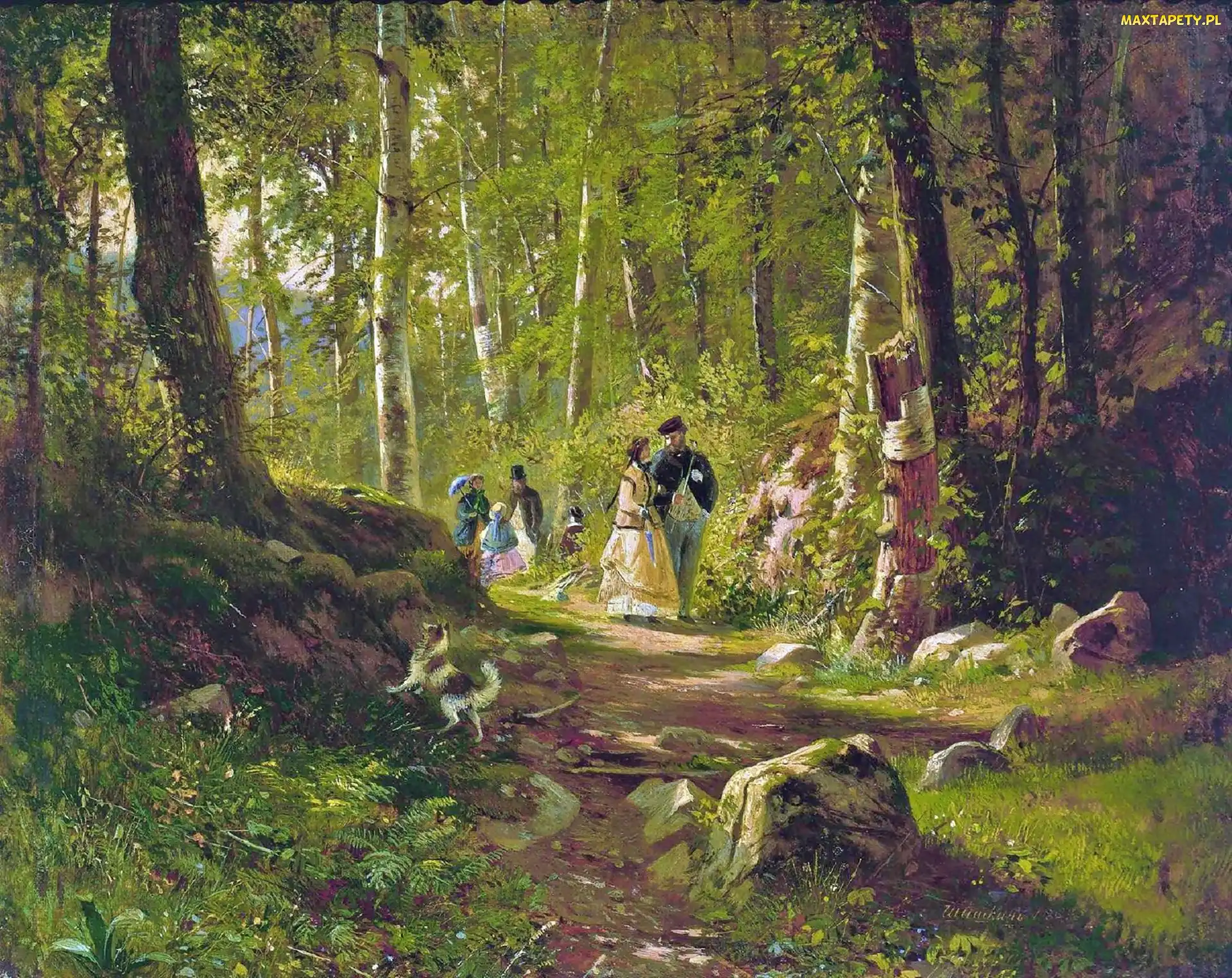 Iwan, Przechadzka, Leśna, Szyszkin