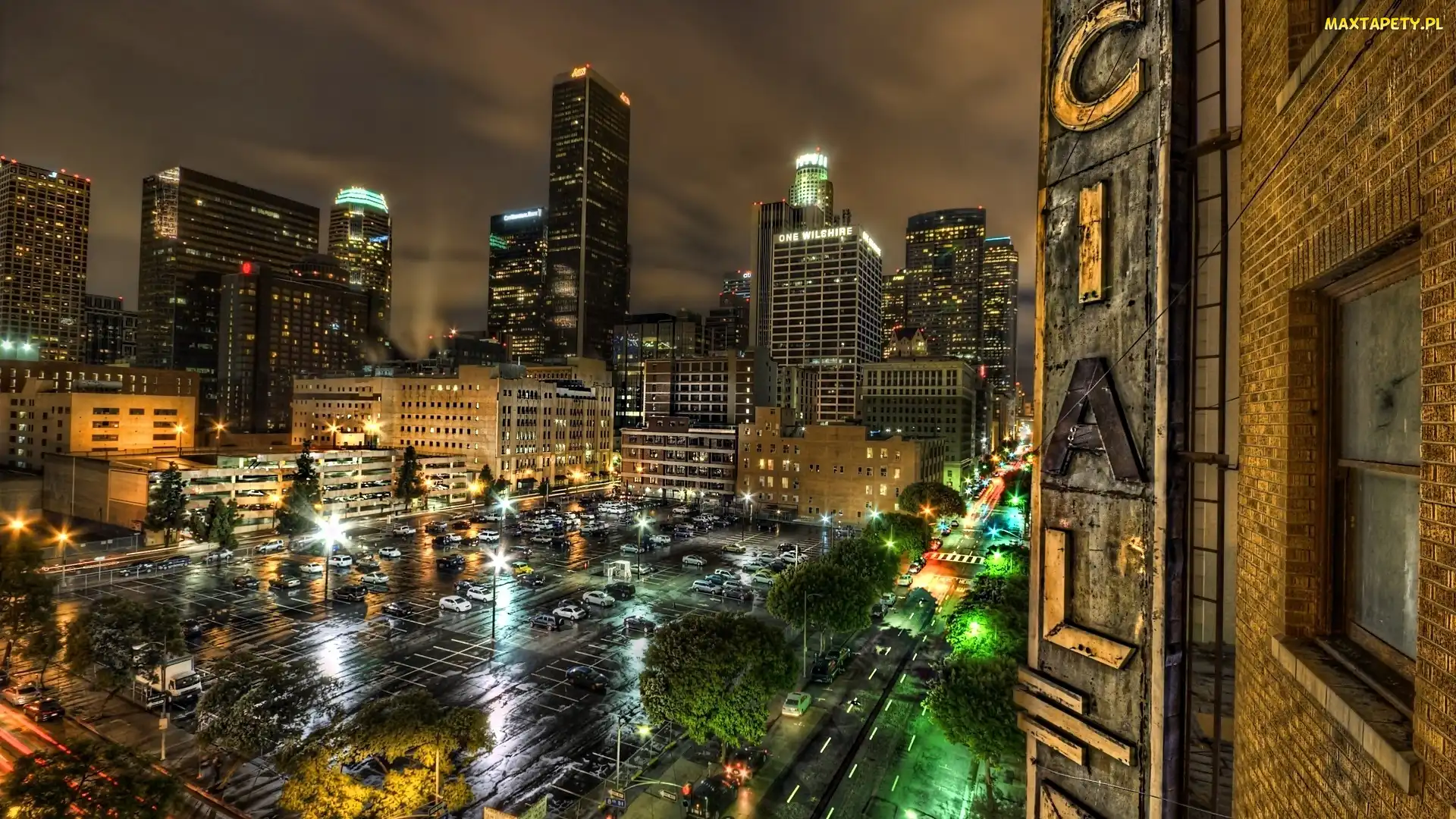 Los Angeles, Nocą, Miasto
