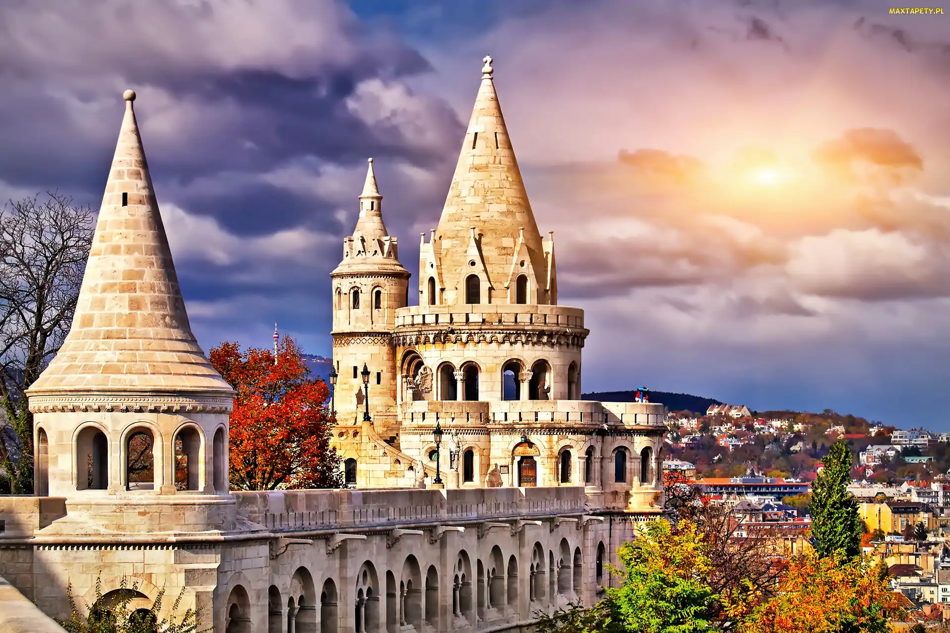 Budapesztu, Panorama, Baszta, Rybacka