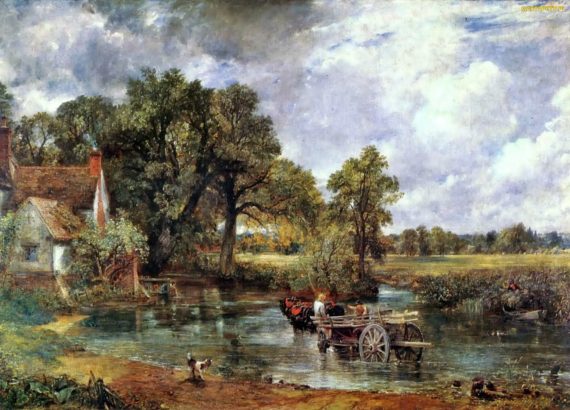 Przeprawa, John Constable