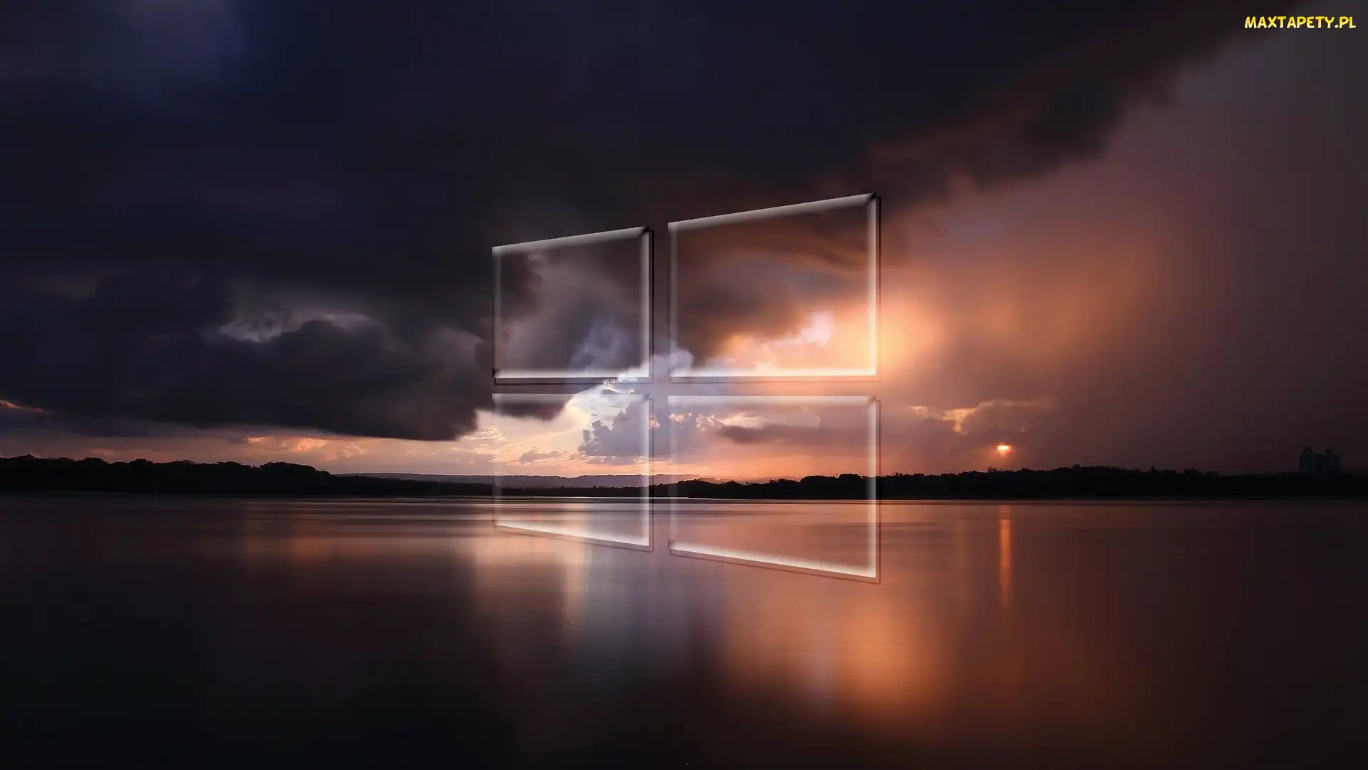 Windows 10, Słońca, Zachód