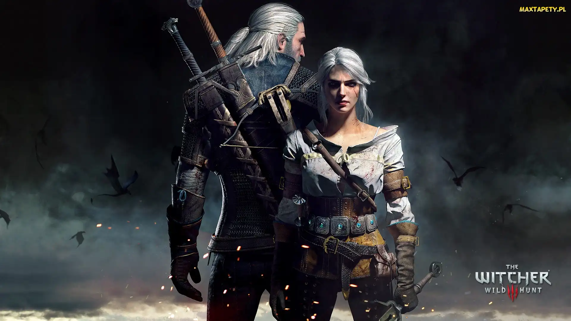 Ciri, Geralt, Wiedźmin, Dziki Gon