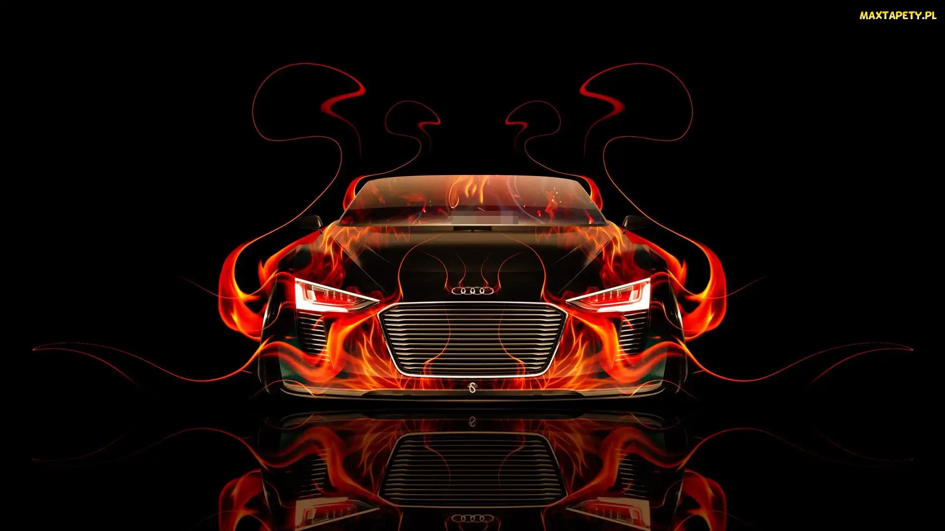 Samochód, Audi, Grafika
