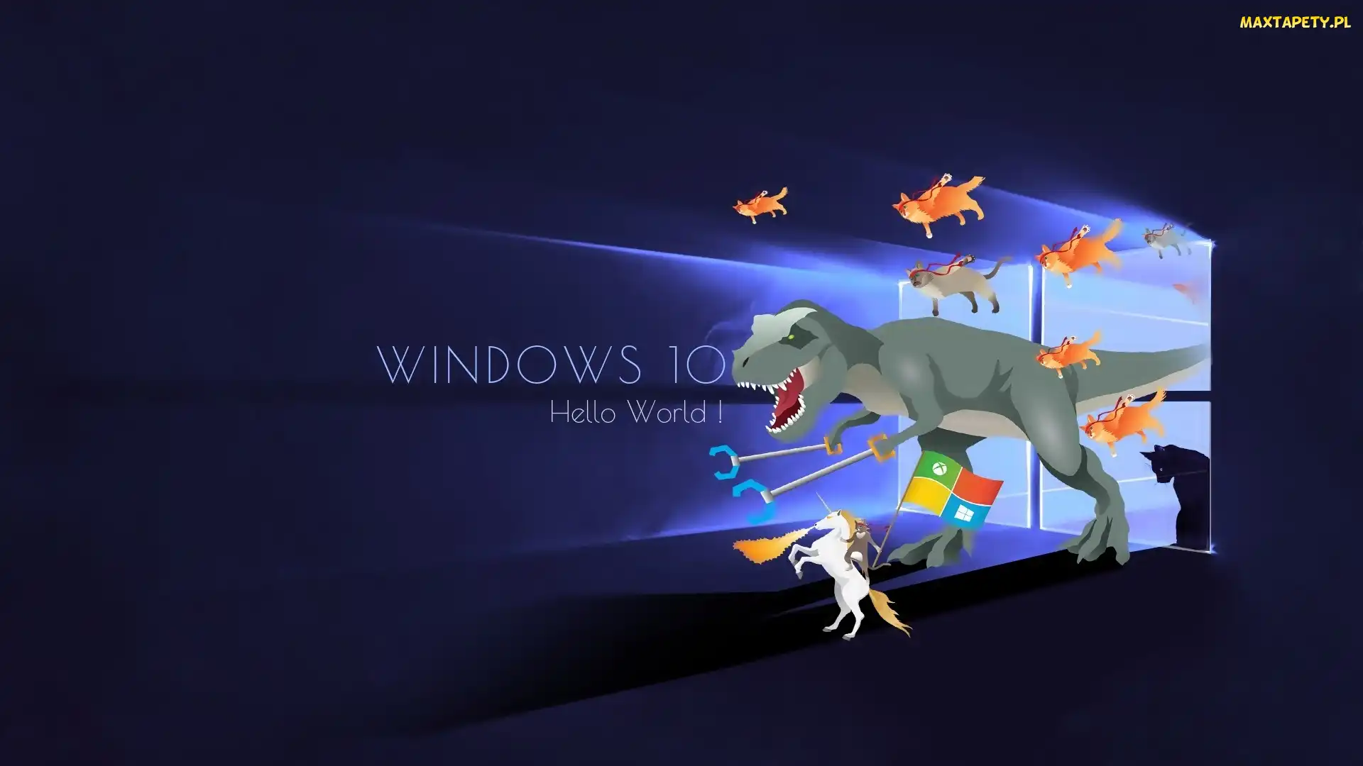 Logo, Grafika, Windows 10