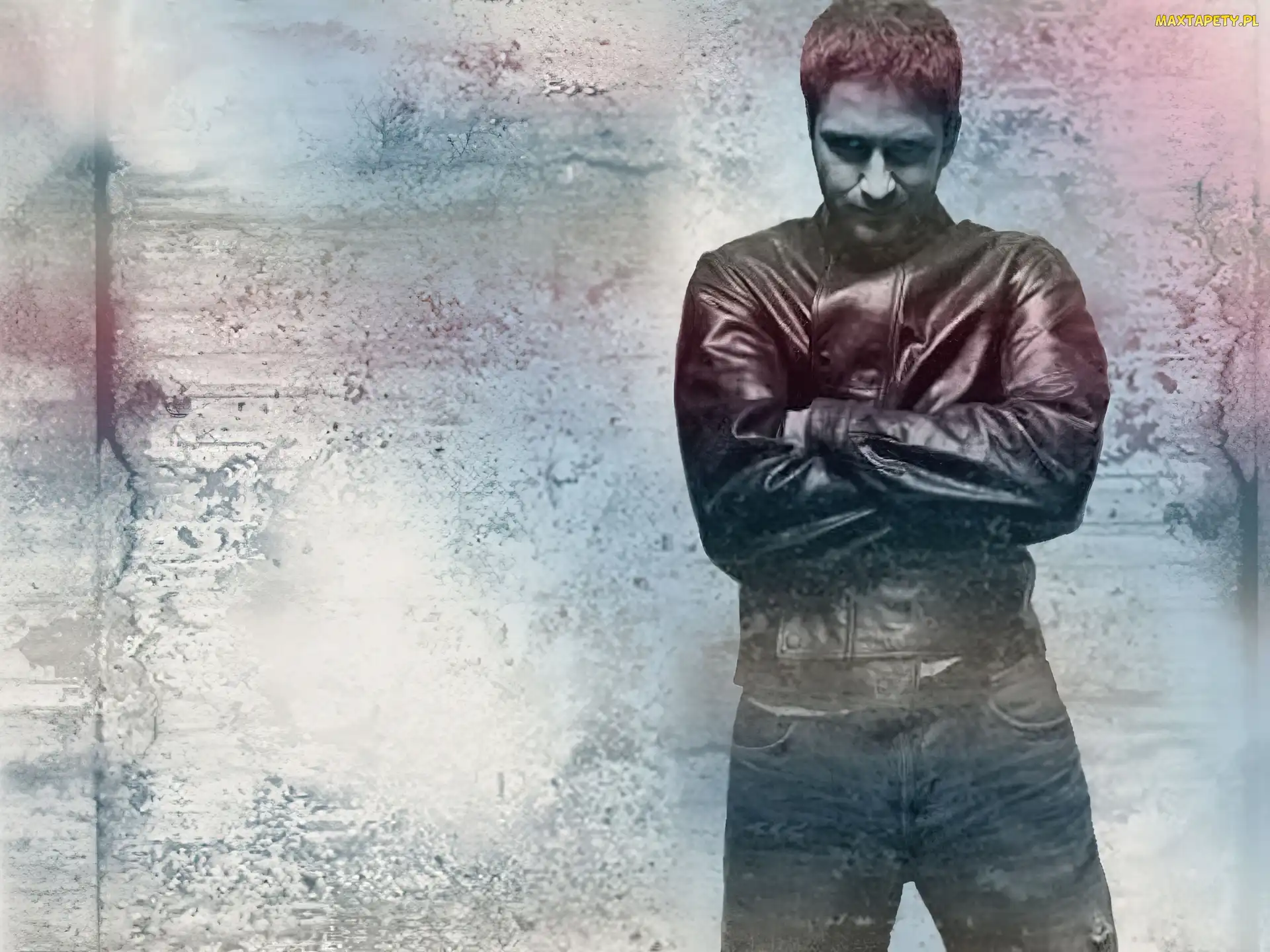 kurtka skórzana, Gerard Butler