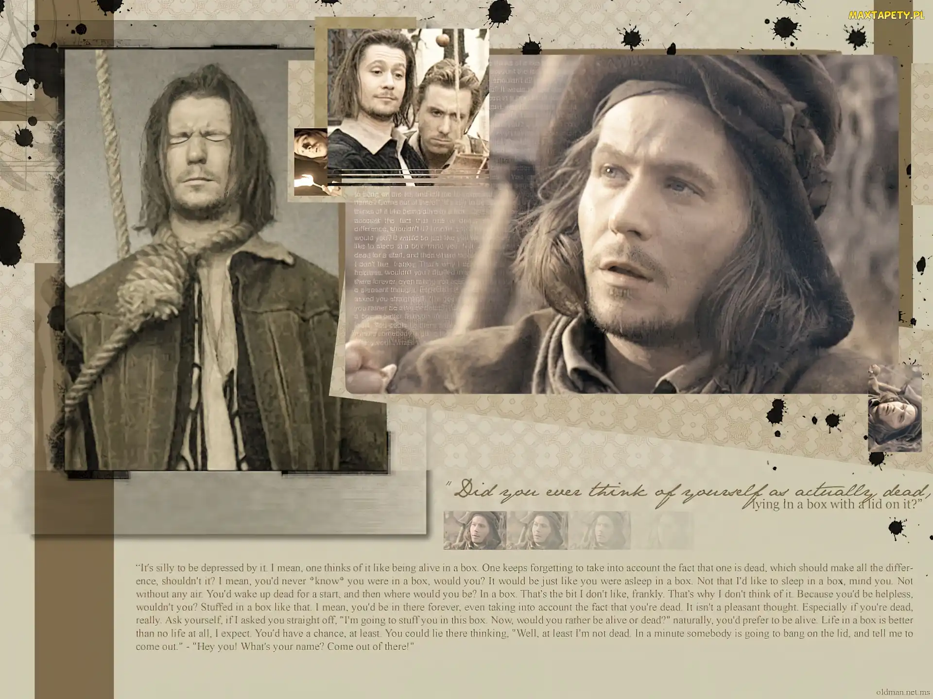 kapelusz, szubienica, Gary Oldman