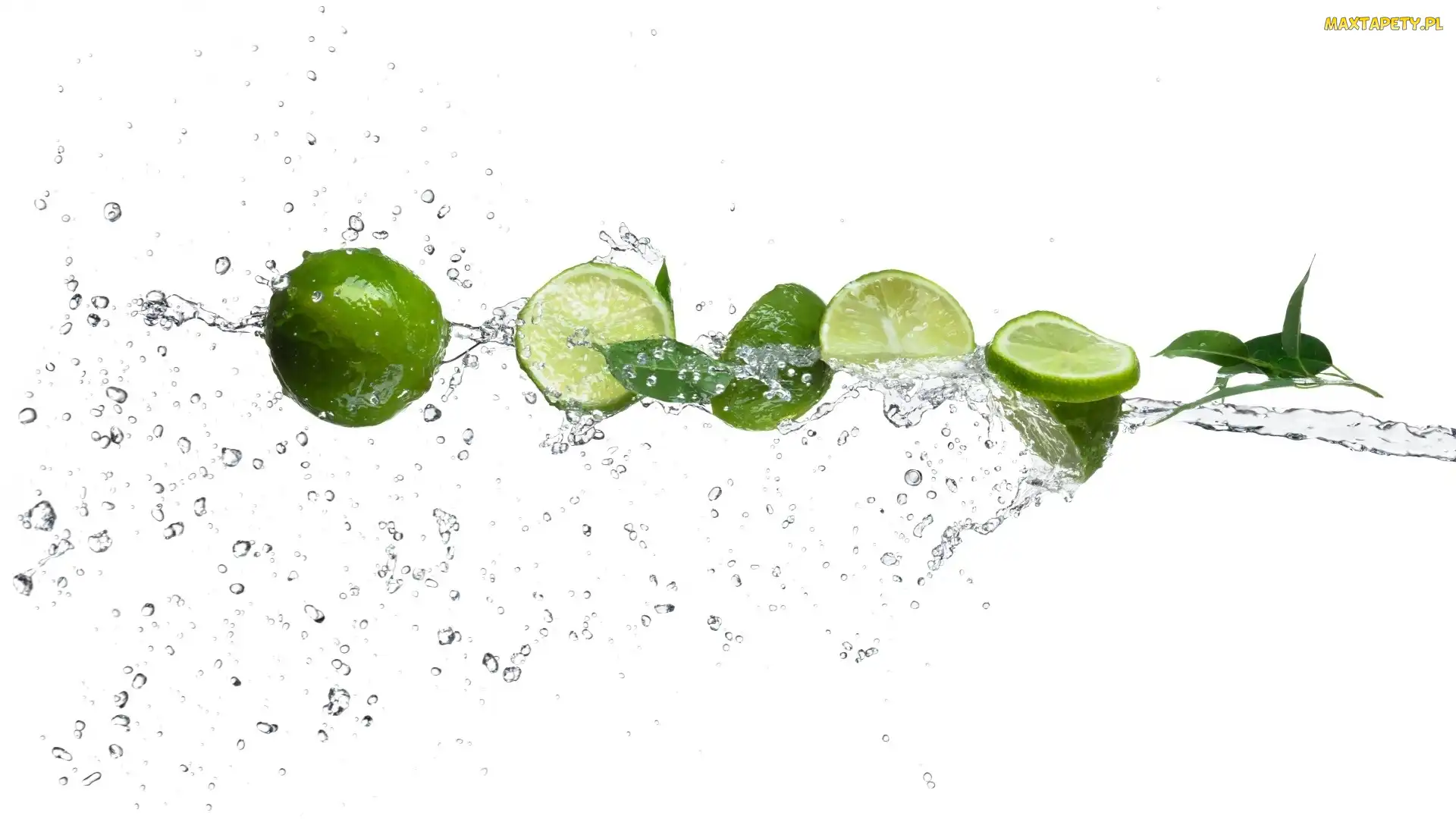 Woda, Owoce, Limonka