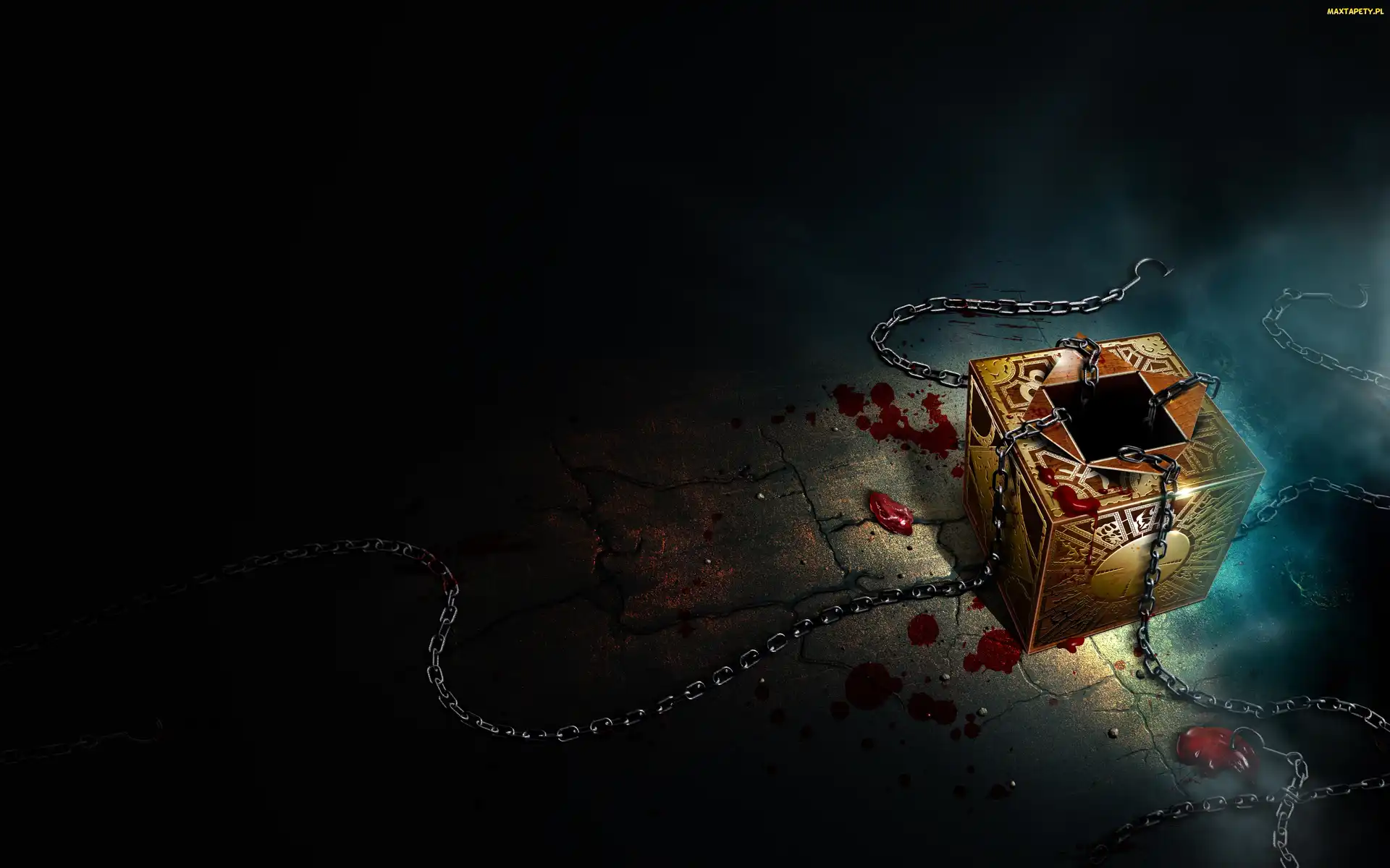 Hellraiser, Krew, Łańcuchy, Pudełko