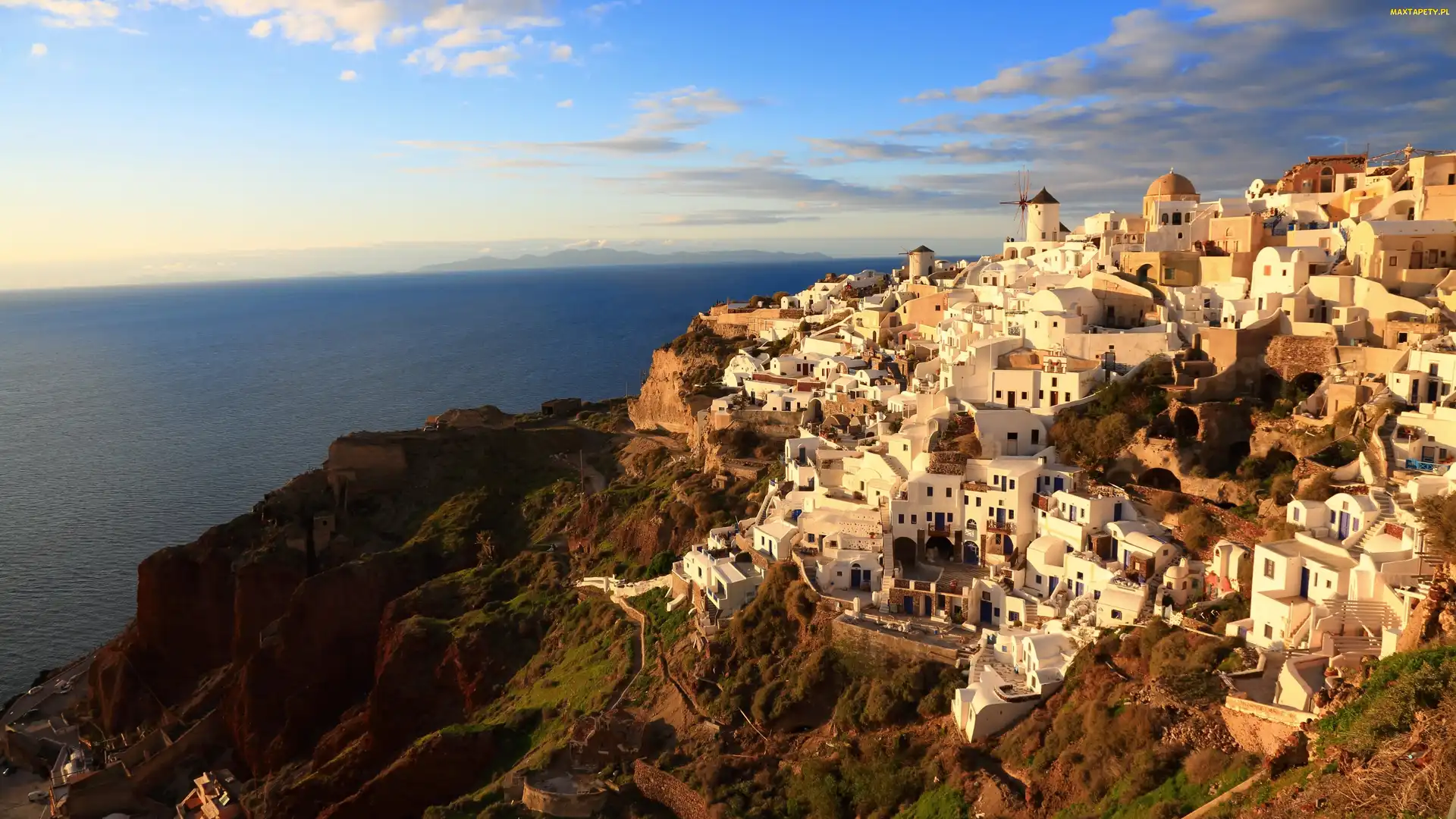 Zdjęcie miasta, Santorini