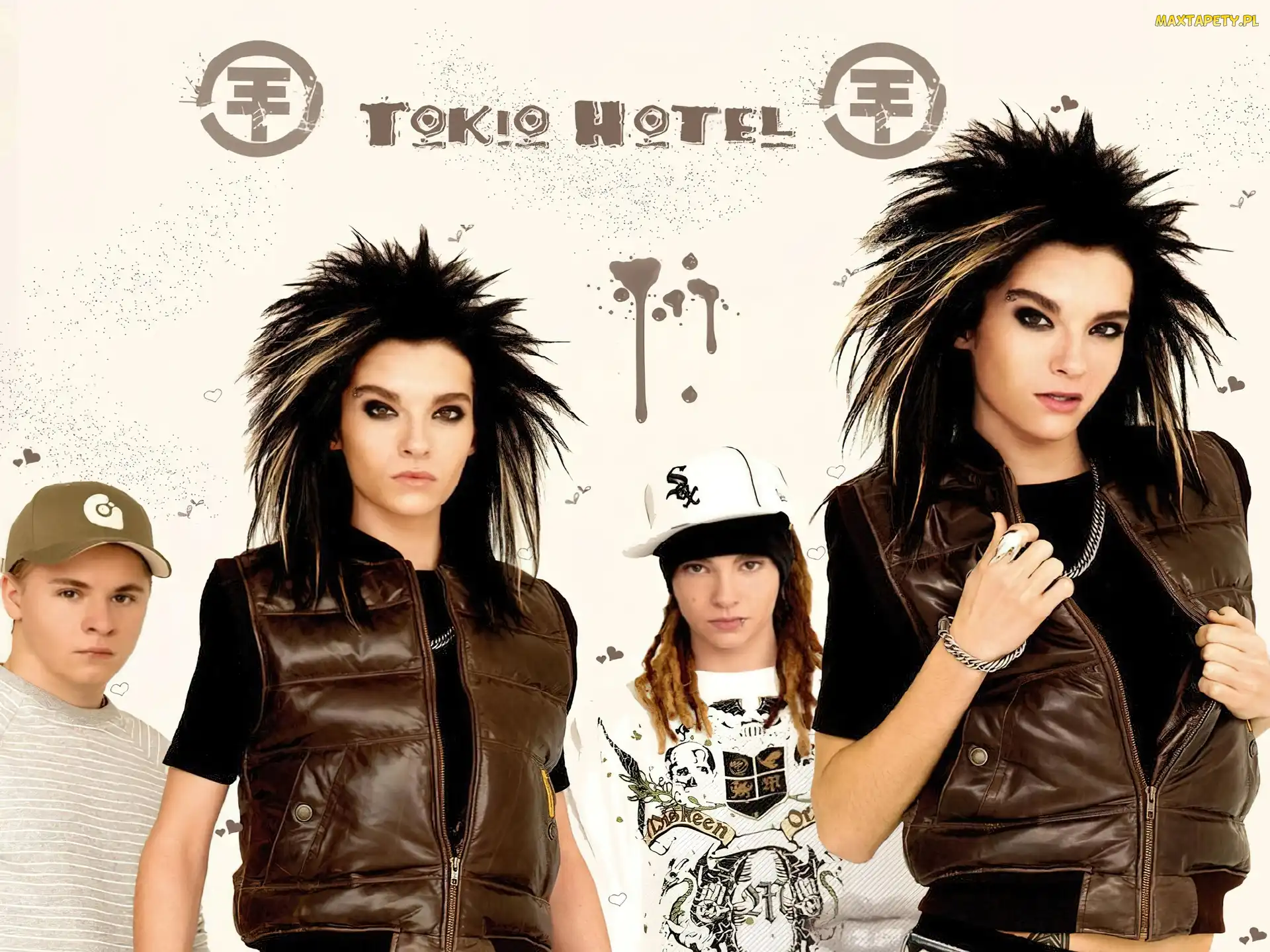 zespół, włosy, Tokio Hotel