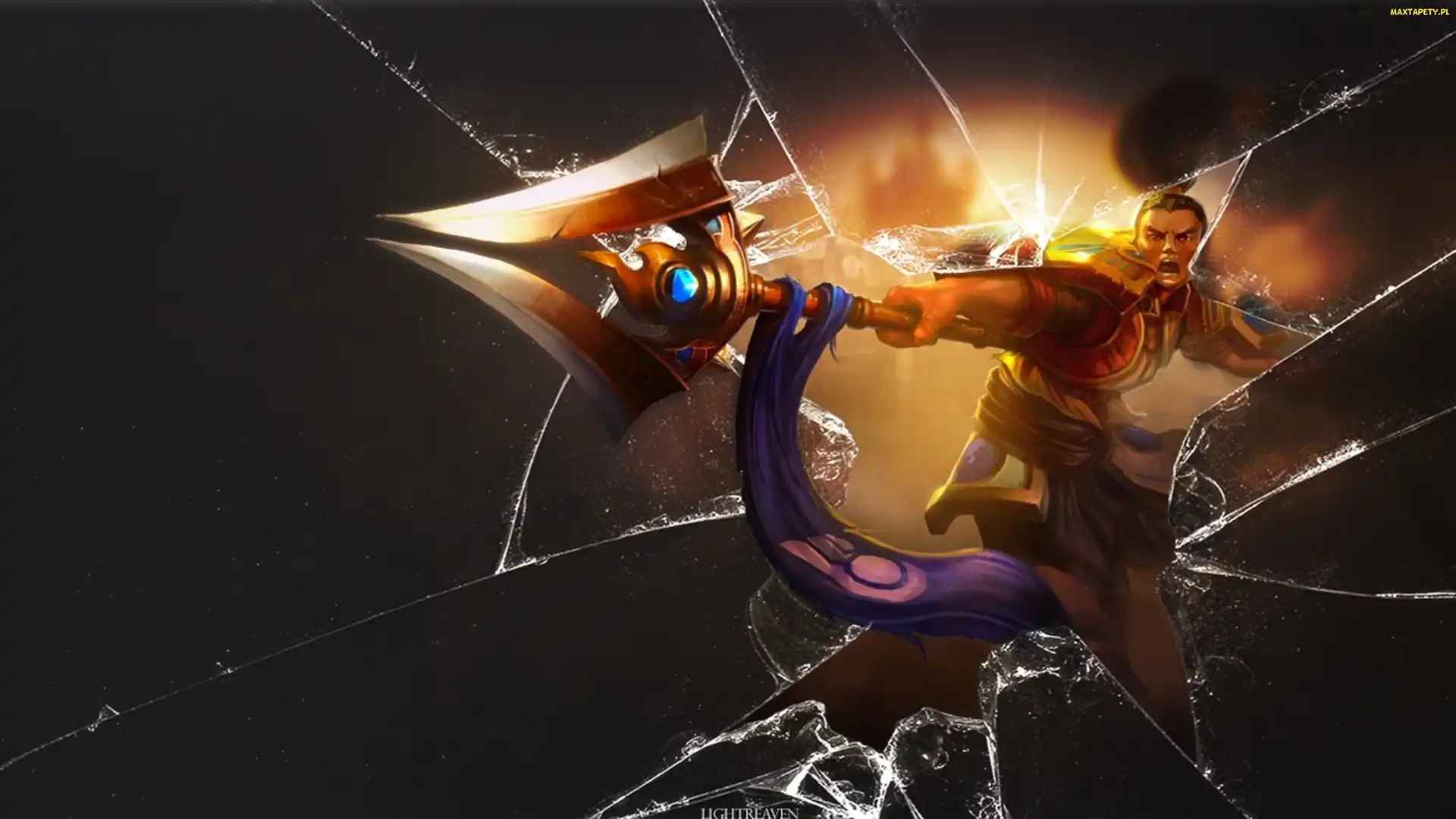 Zhao, Of, Xin, League, Pęknięty, Classic, Ekran, Legends