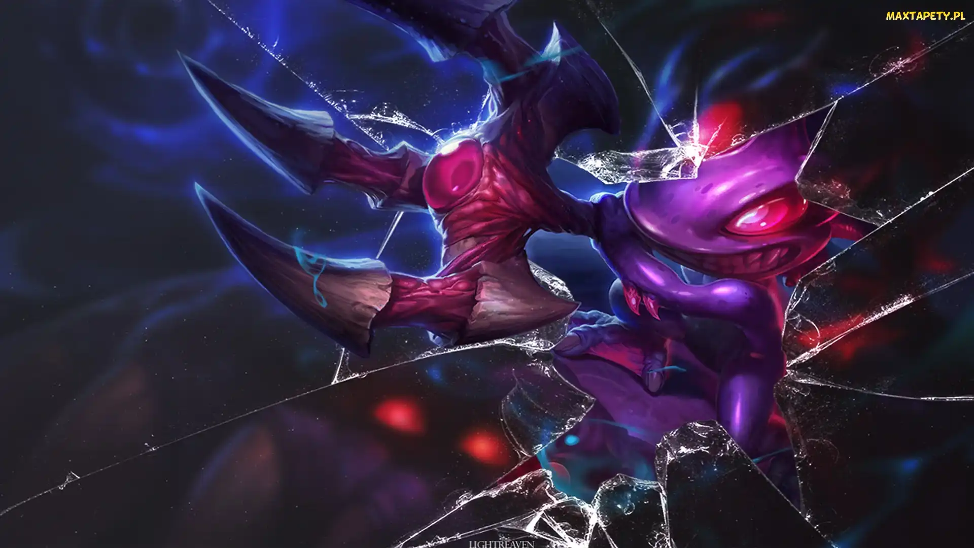 Void, Ekran, Pęknięty, League Of Legends, Fizz