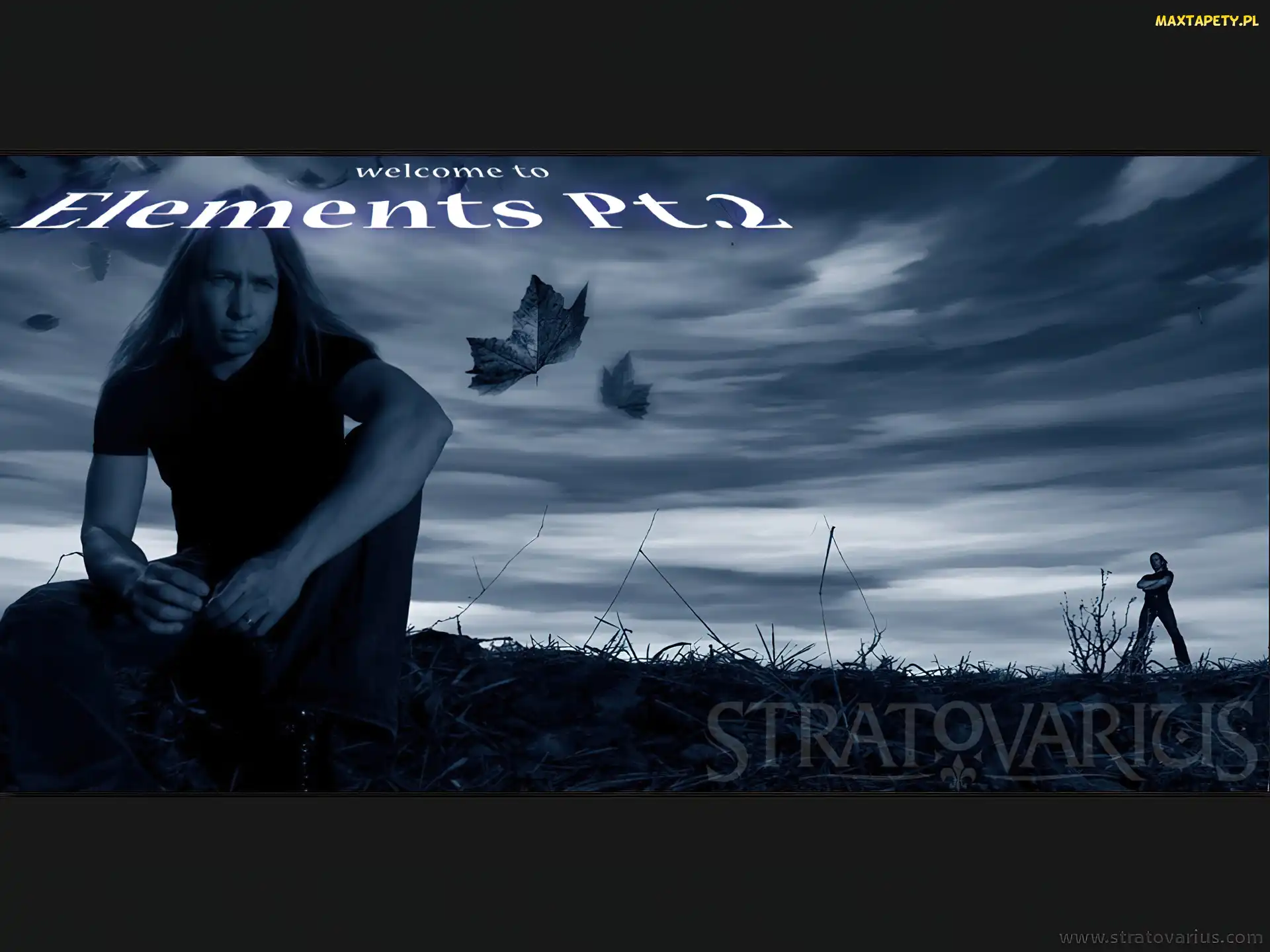 liście , niebo, Stratovarius