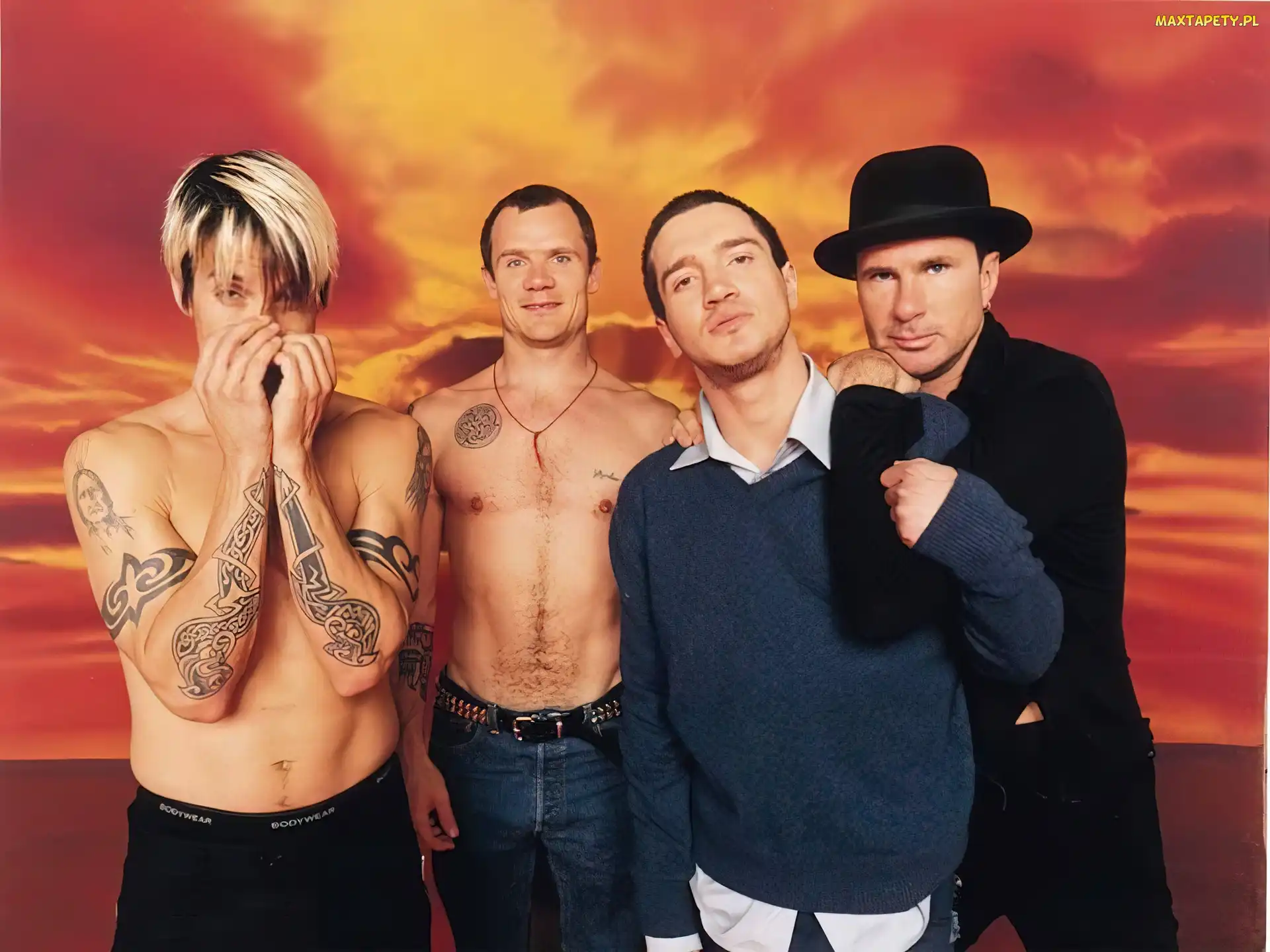 zespół, tatuaże, Red Hot Chili Peppers